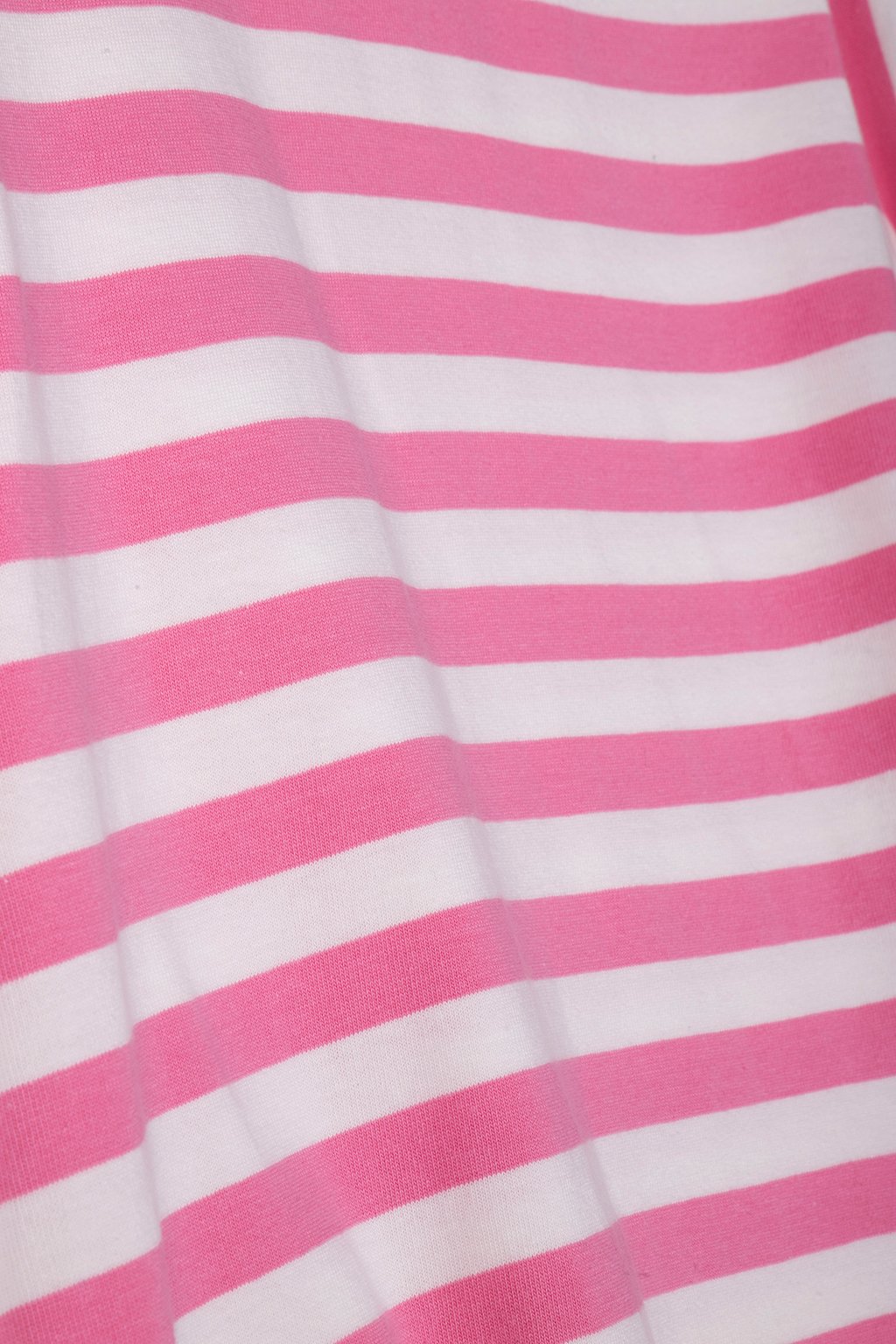 STRIPED T-SHIRT WITH RUFFLES ORGANIC SORBET PINK 4