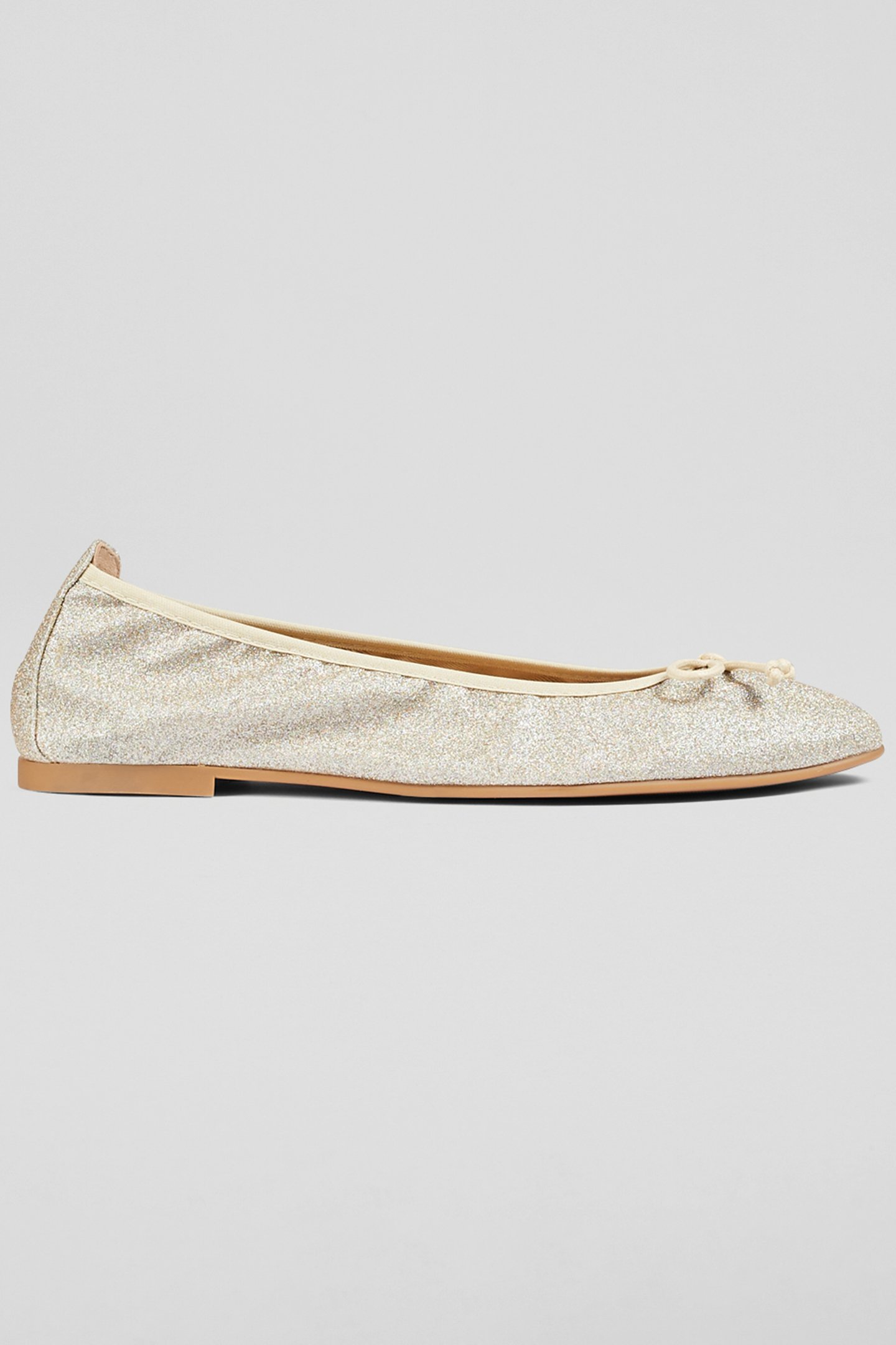 FL TRILLY BALLERINA FLAT GOLD 1