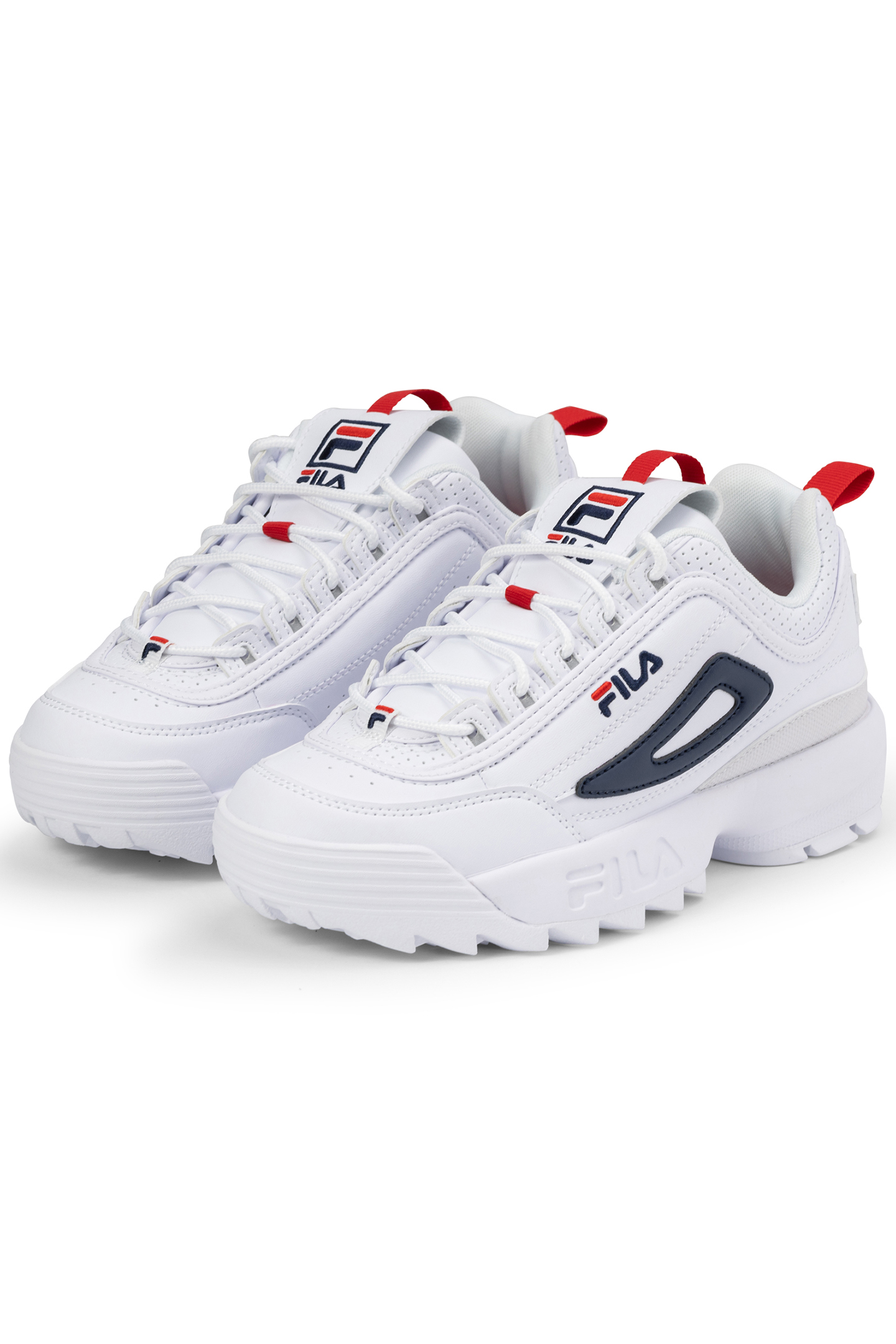 DISRUPTOR CB WMN WHITE-FILA NAVY 2