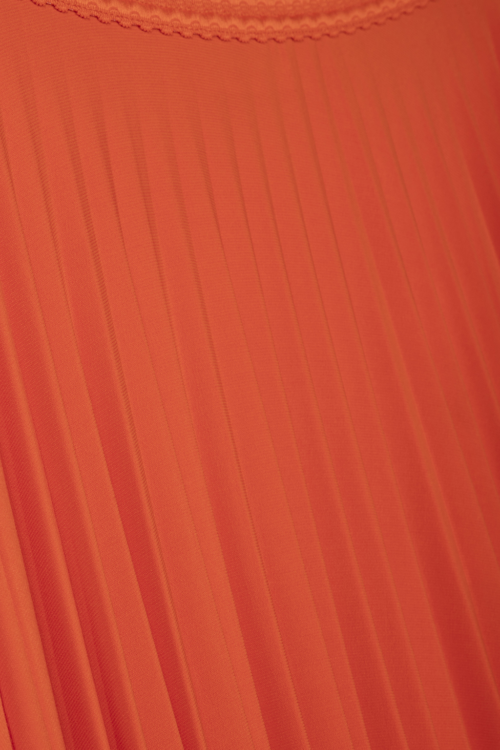 MIDI PLISSEE SKIRT RECYCLED CHERRY TOMATO 4