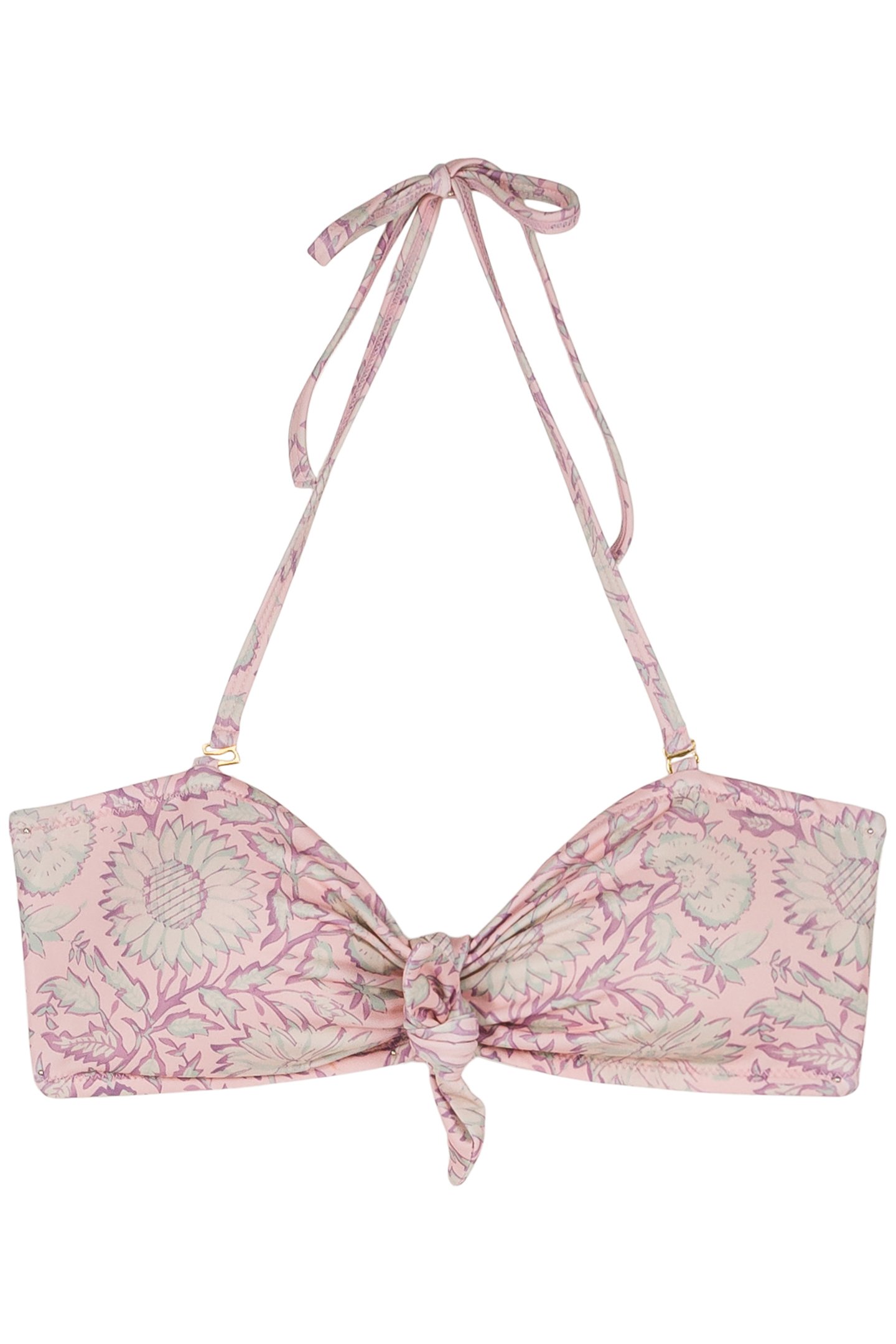 BIKINI TOP WALNUT PINK DAISY GARDEN 2