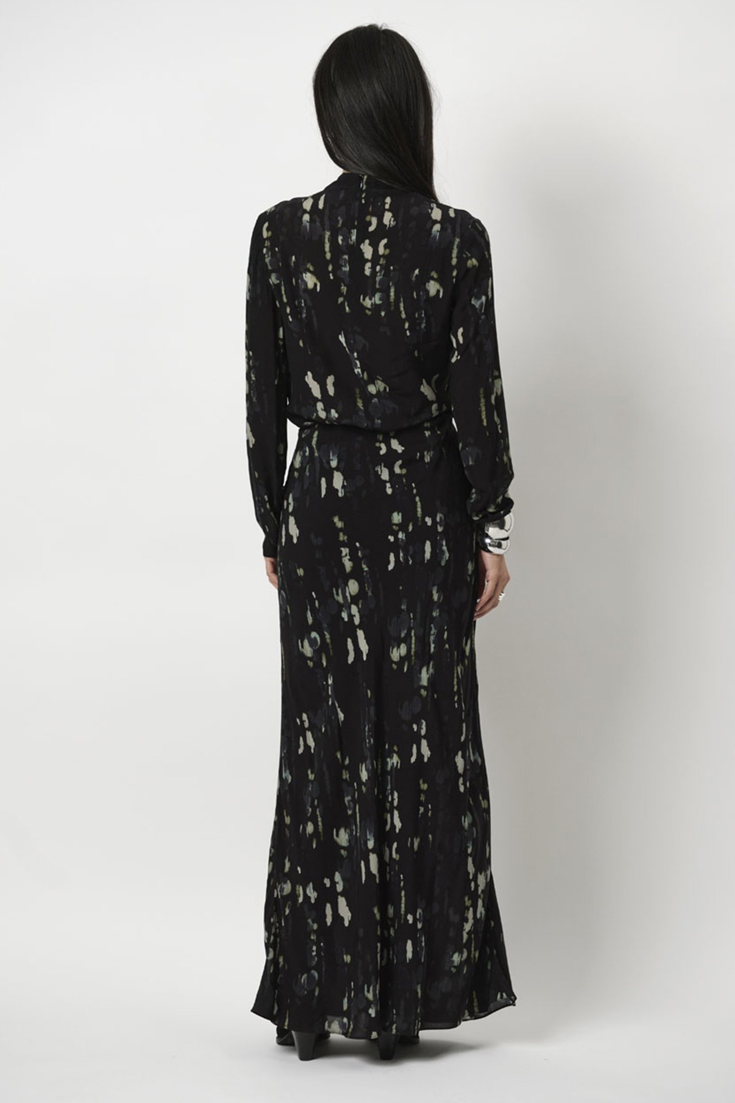 CRISTOPER PRINTED MAXI SKIRT MULTICOLOUR 2