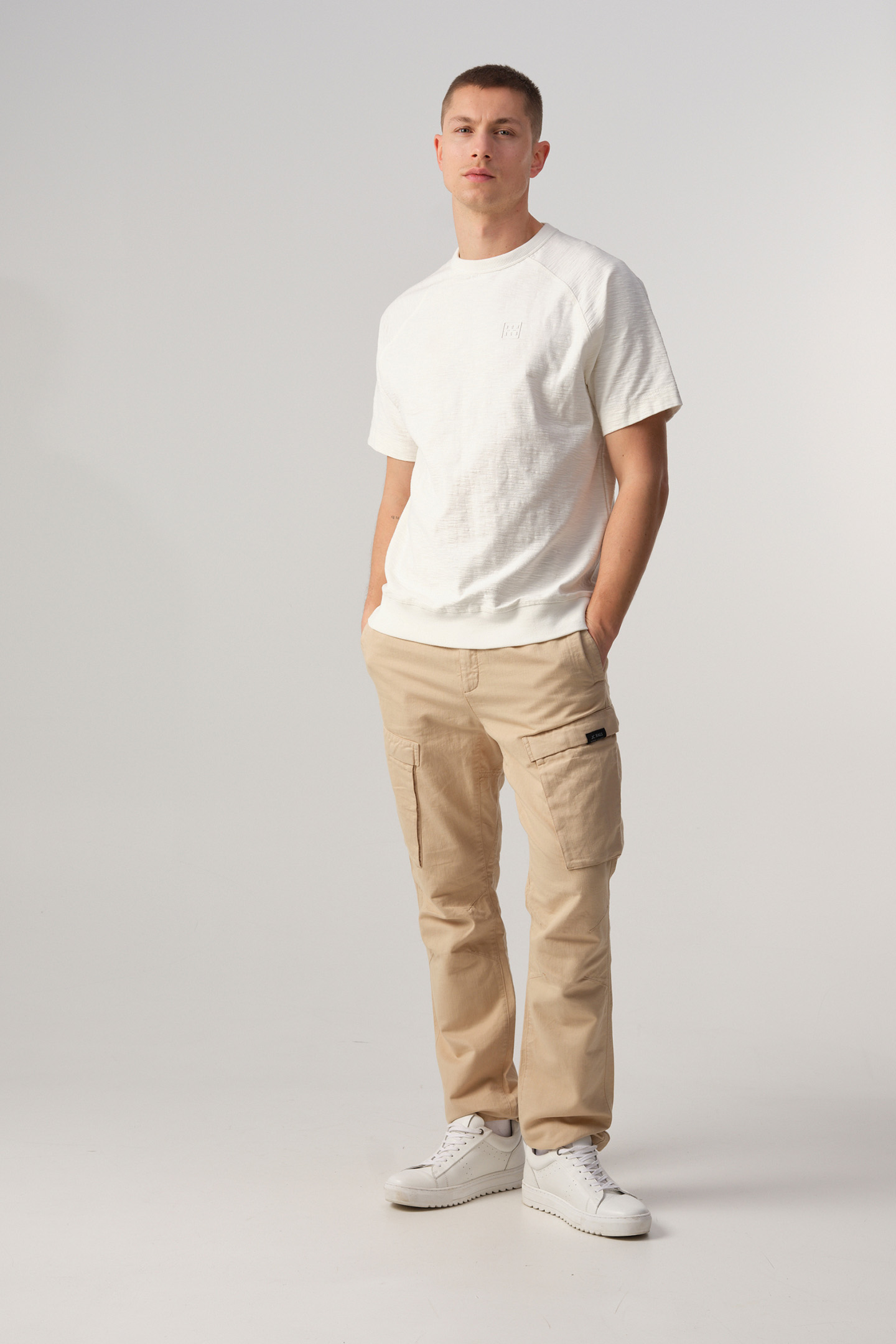 CRAIG T-SHIRT COCONUT MILK by J.C. Rags