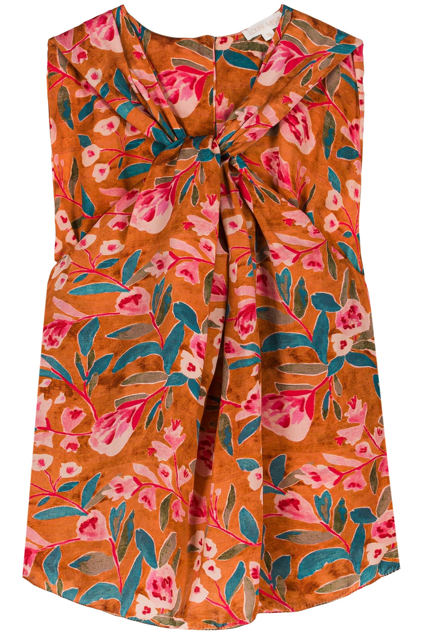 BLOUSE NIHA CINNAMON POPPY BLOOM 4