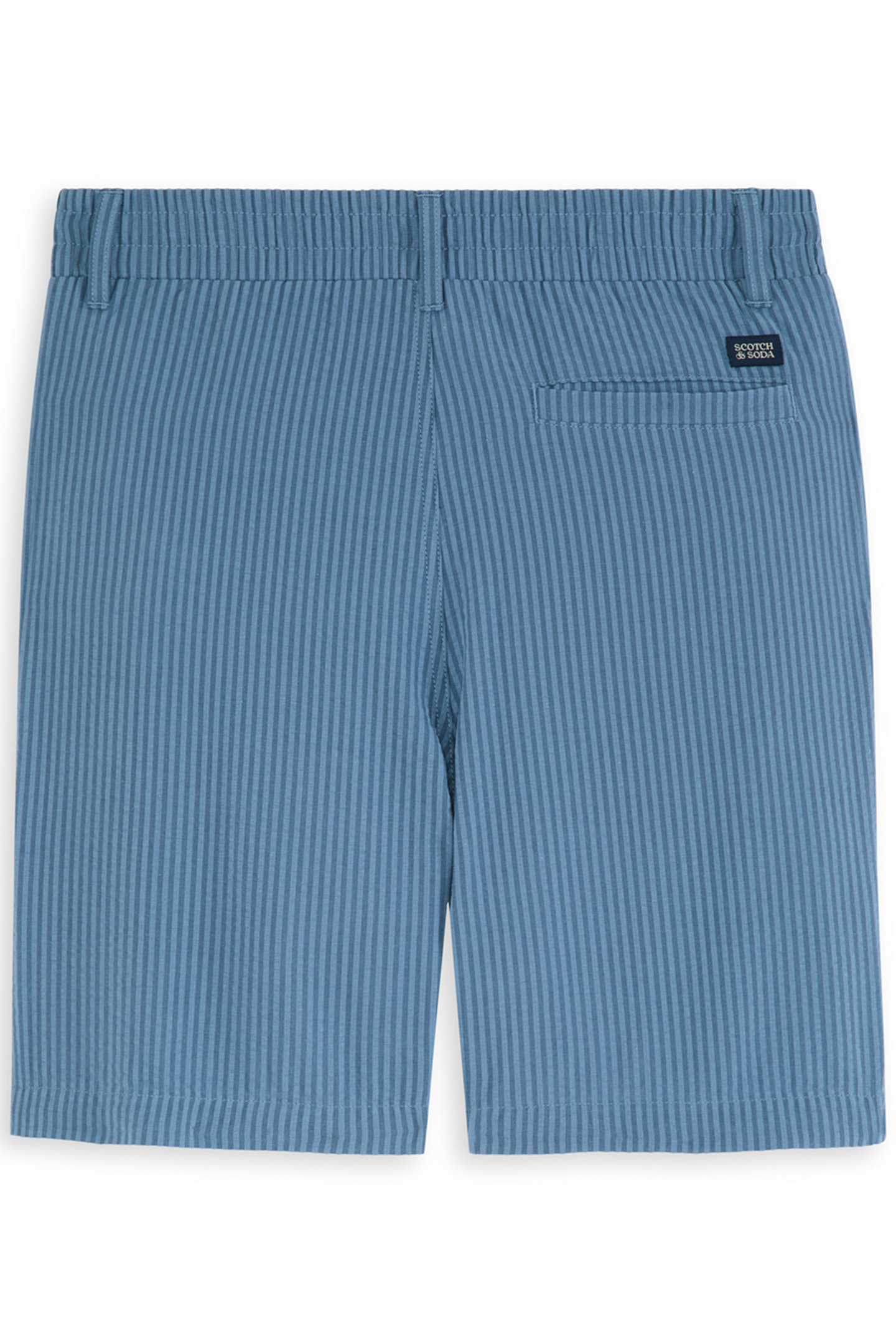 BOYS SEERSUCKER SHORT DARK OBSIDIAN 2