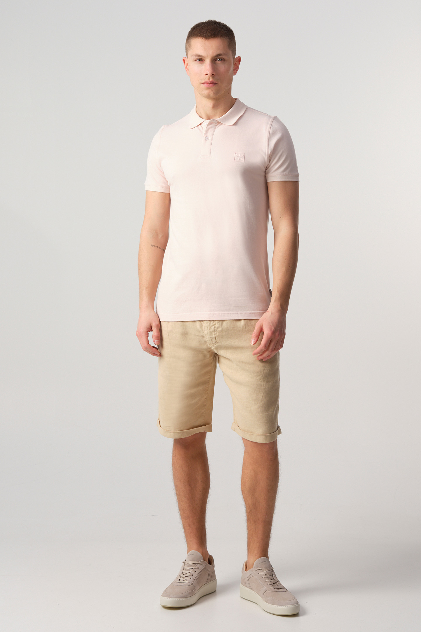 CHASE POLO KM PINK SALT by J.C. Rags