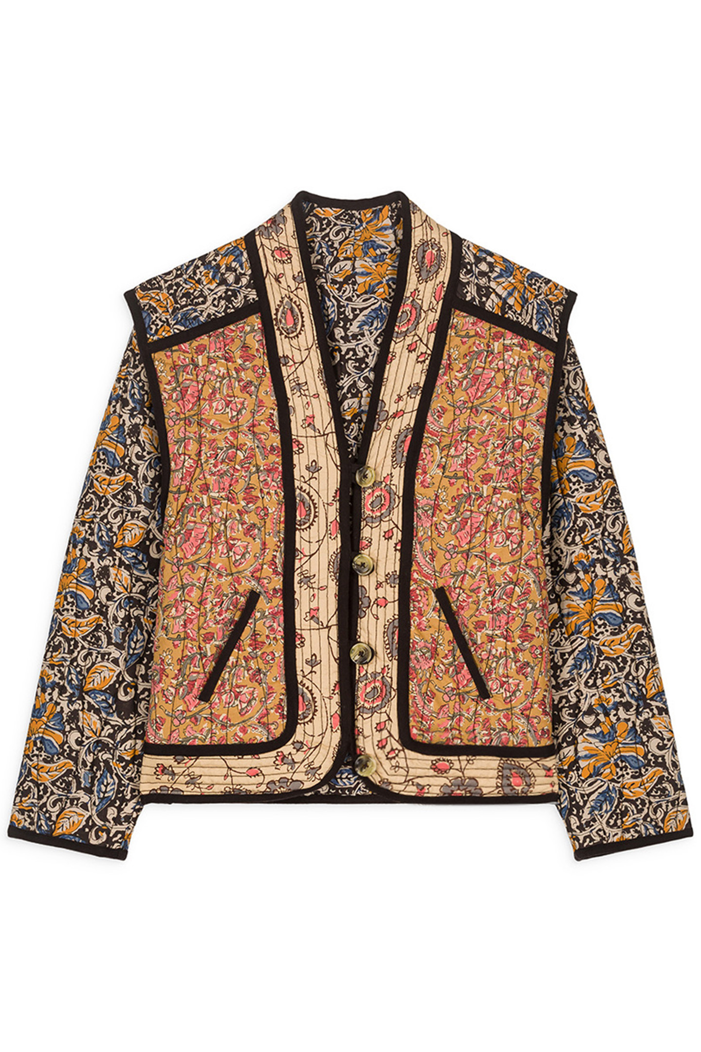 JACKET NELINA HONEY-CHARCOAL POEM 2