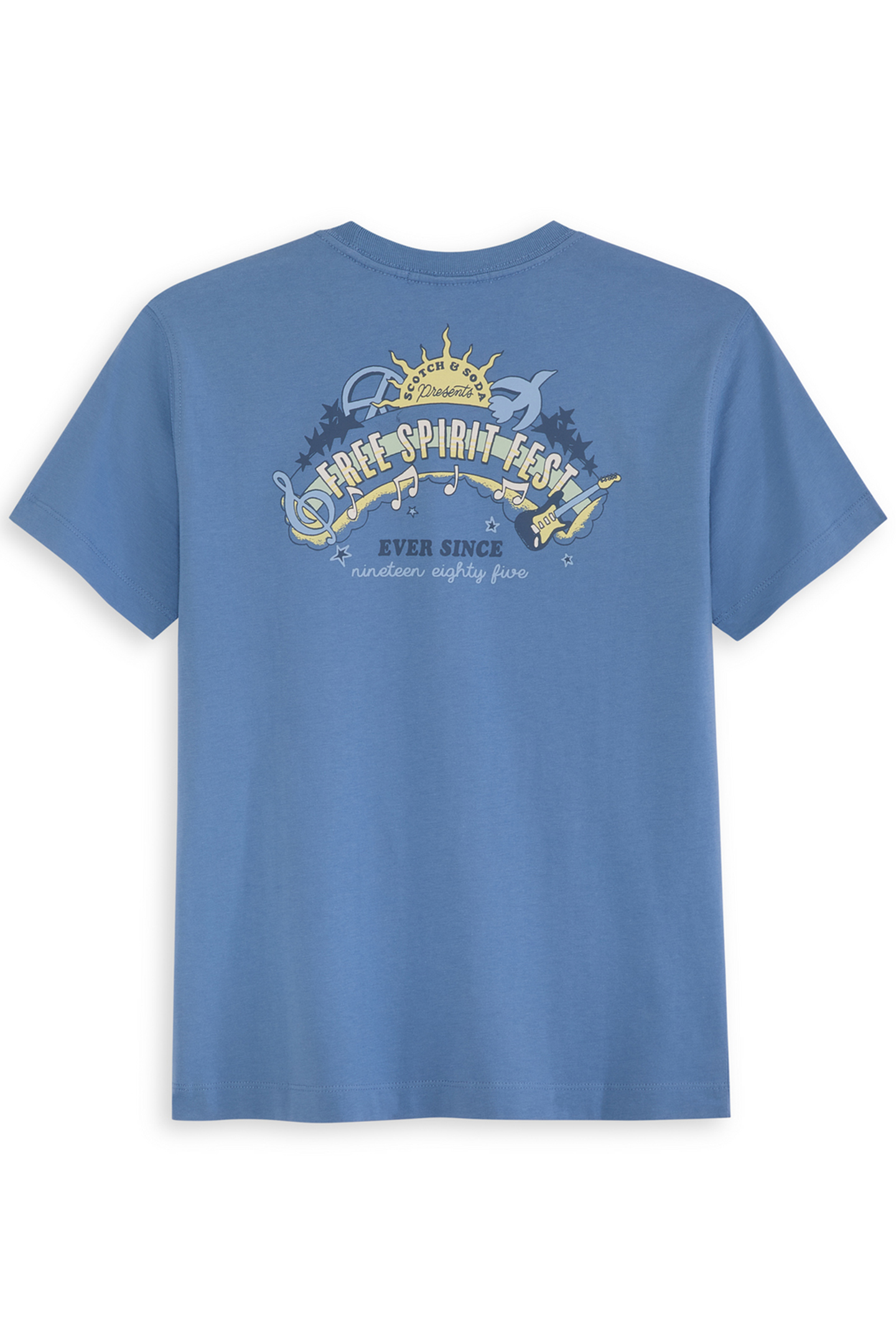 BOYS GRAPHIC TEE BLUE/GREY 2