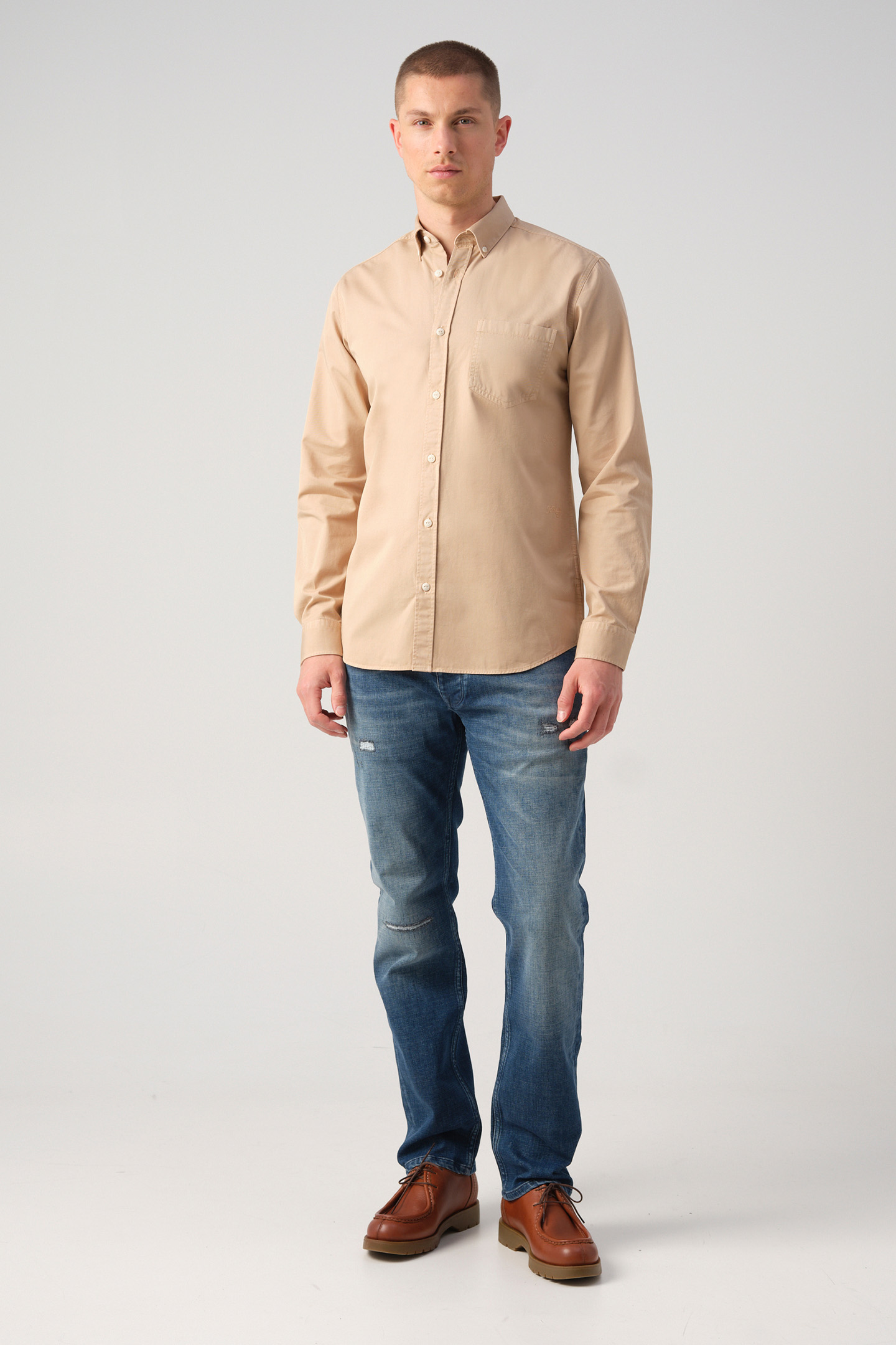 REXTON CASUAL OVERHEMD LM NOMAD by J.C. Rags