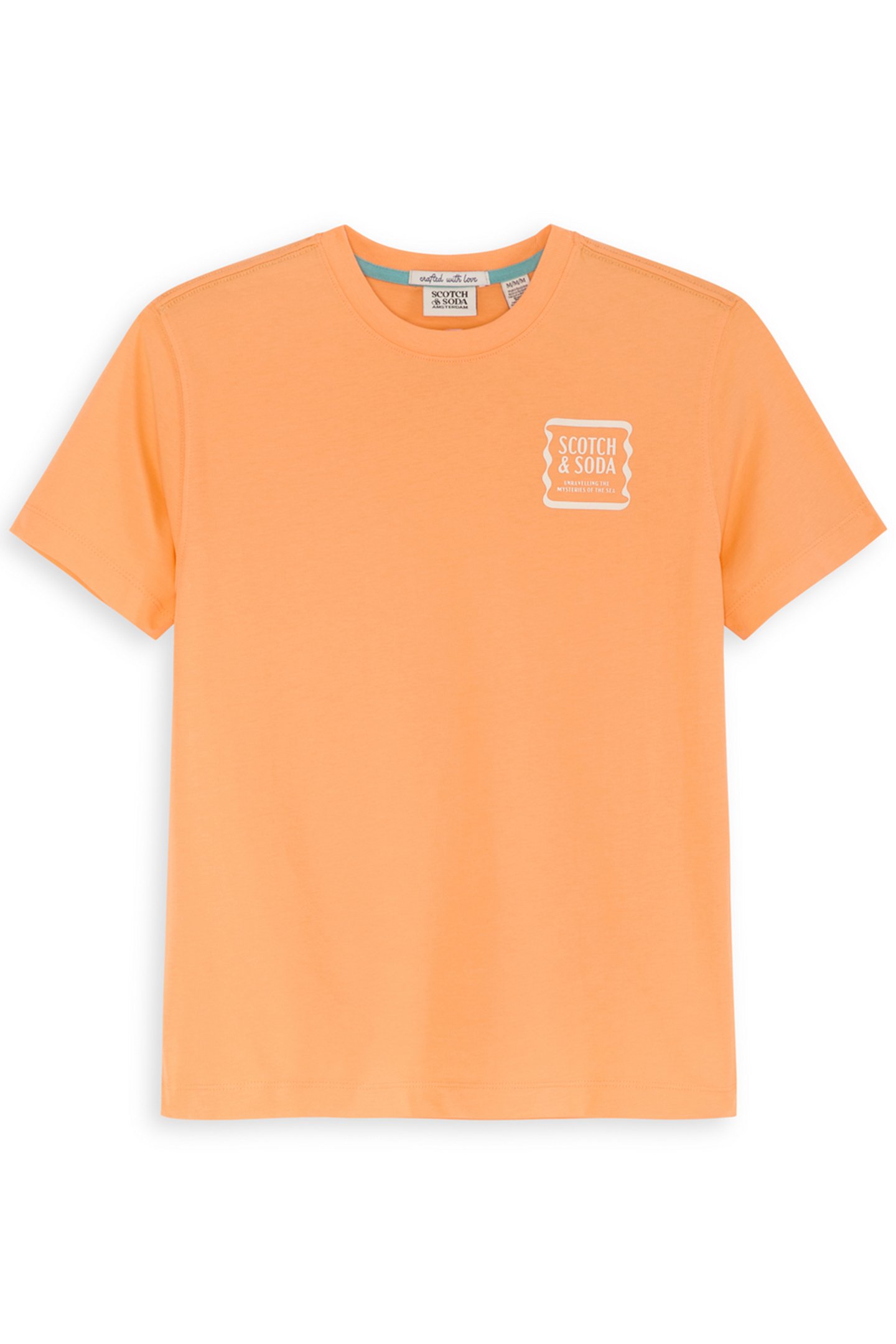 BOYS S&S GRAPHIC TEE NECTARINE 1