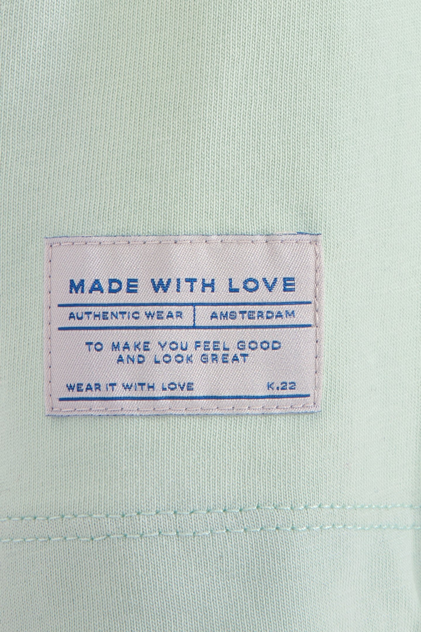 BOYS FASHION TEE LIGHT PASTEL GREEN 4