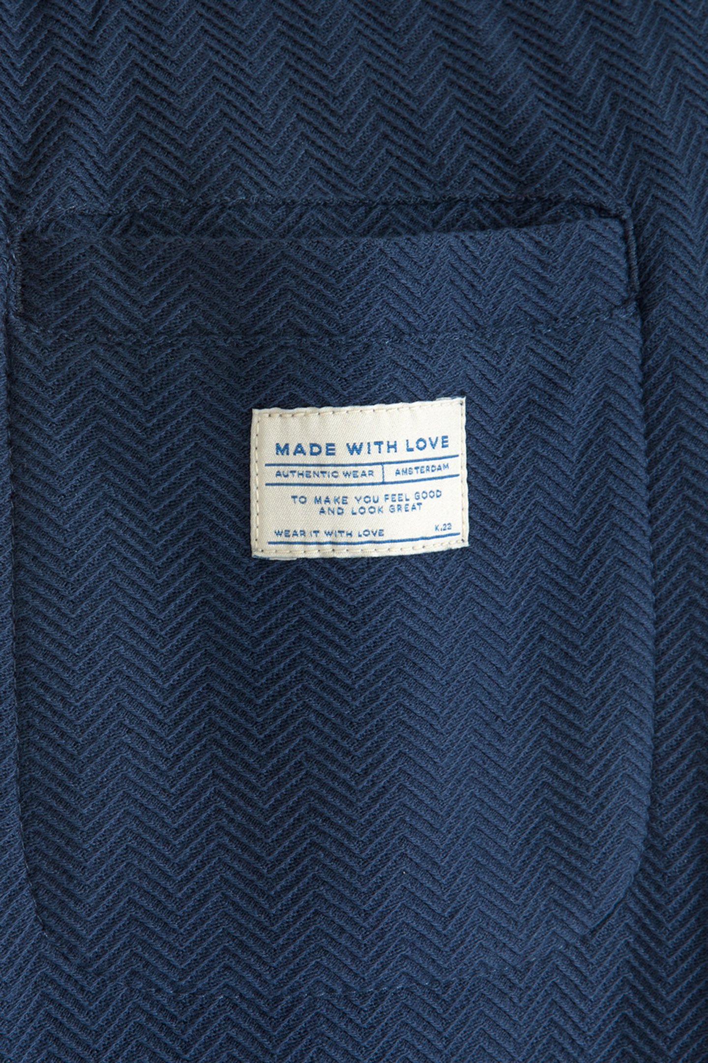 BOYS KNIT HERRINGBONE JOGGER DARK OBSIDIAN 4