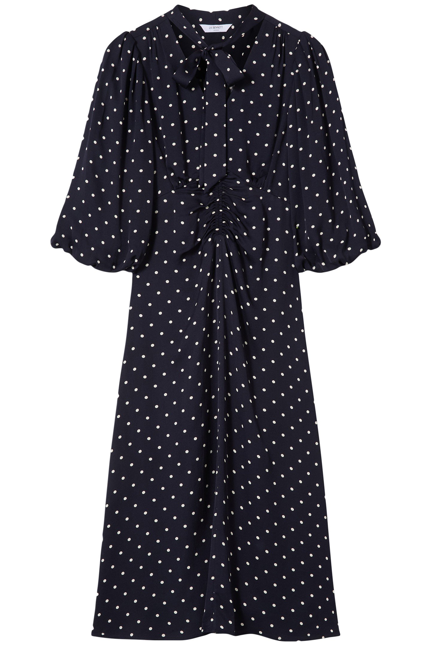 DR HESTER TIE NECK DRESS MULTI COLOUR 3