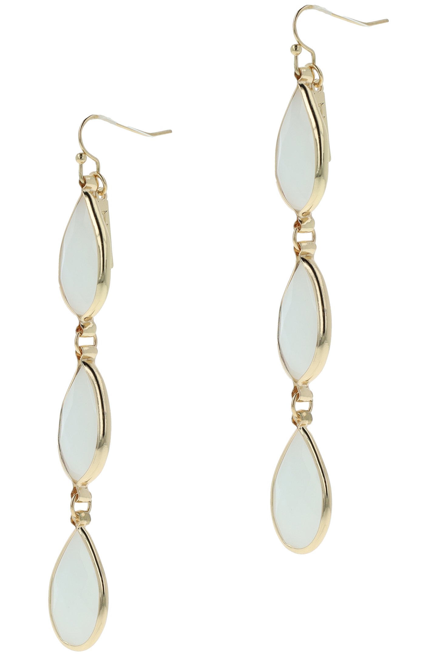 TRIPLE DROP EARHANGERS PINK 3