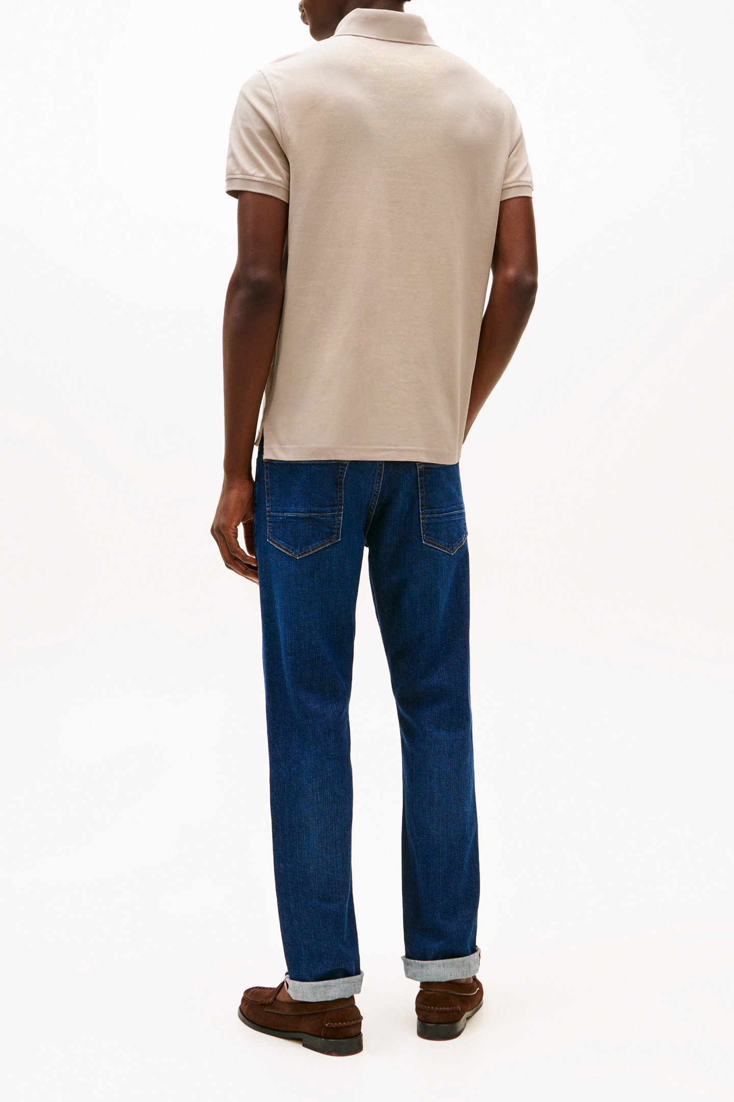 1985 REGULAR FIT SHORT SLEEVE POLO SHIRT SANDALWOOD 3