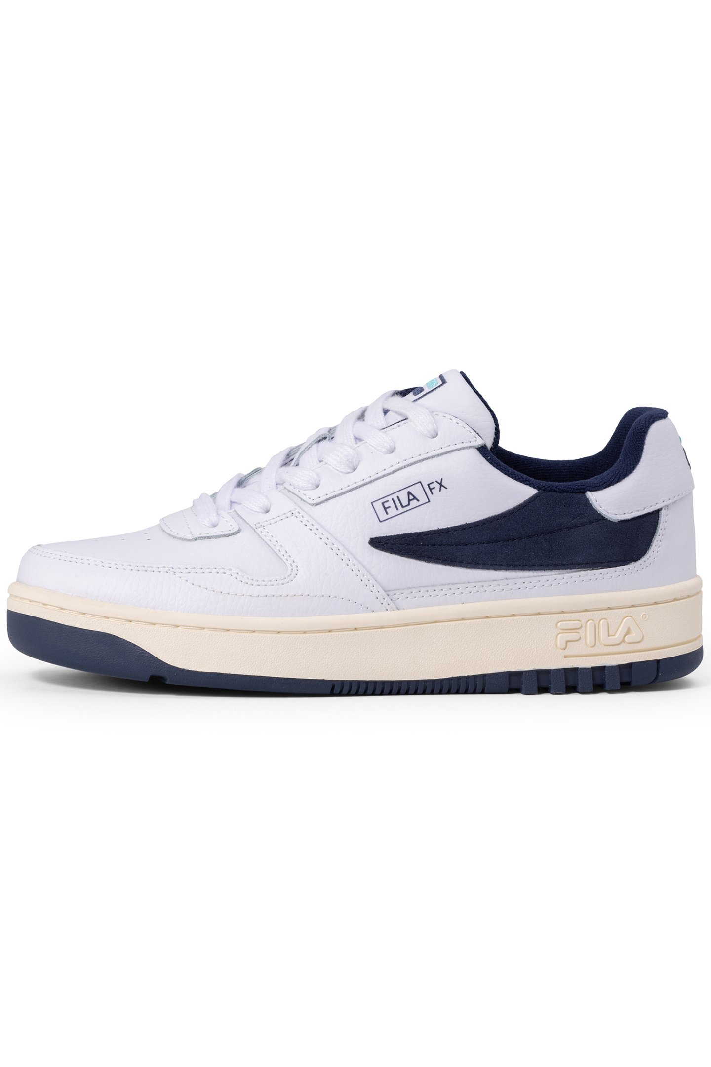 FXVENTUNO L WHITE-FILA NAVY-ANTIQUE WHITE by FILA