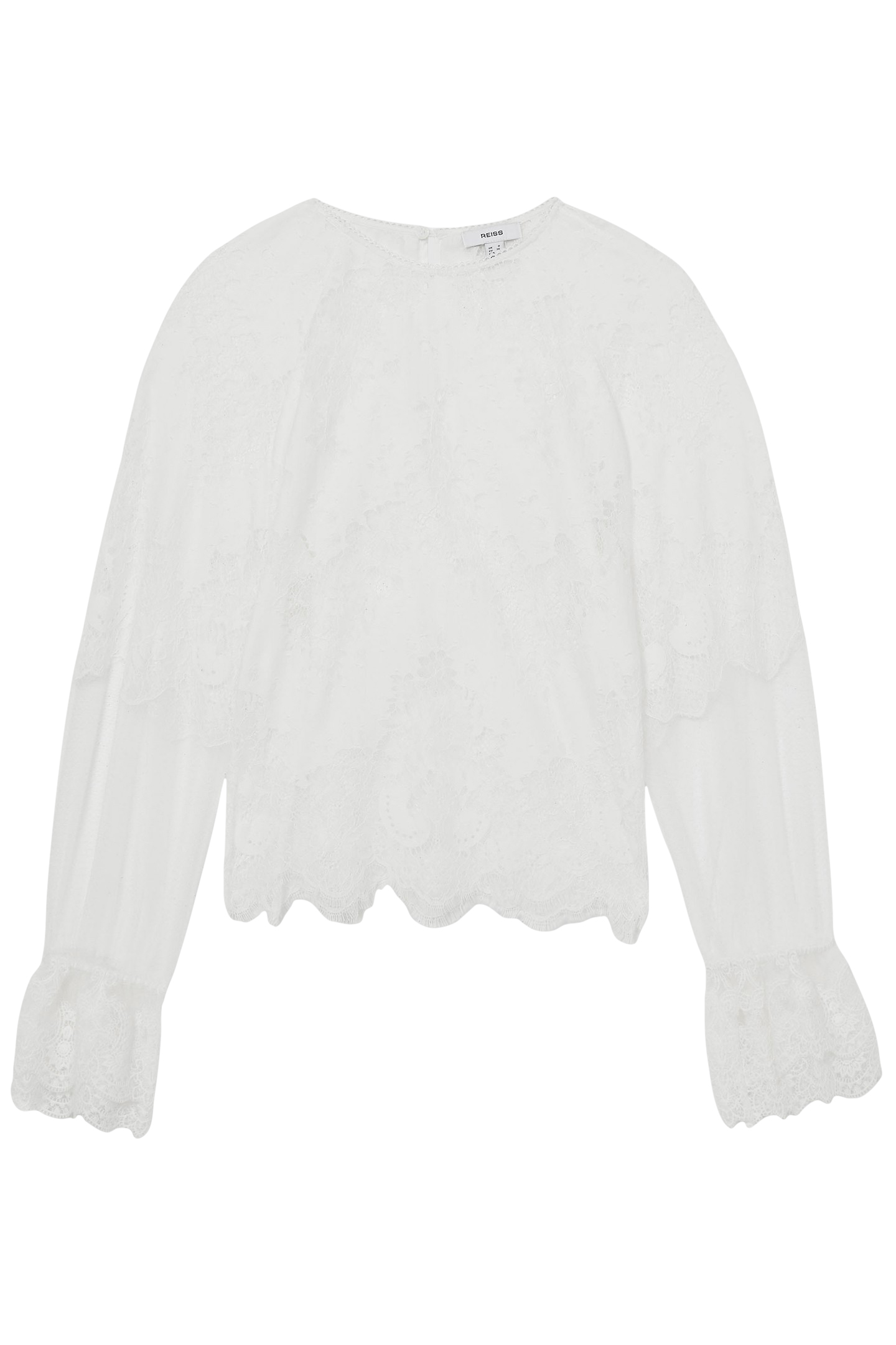 EMILIA LACE BLOUSE IVORY 3