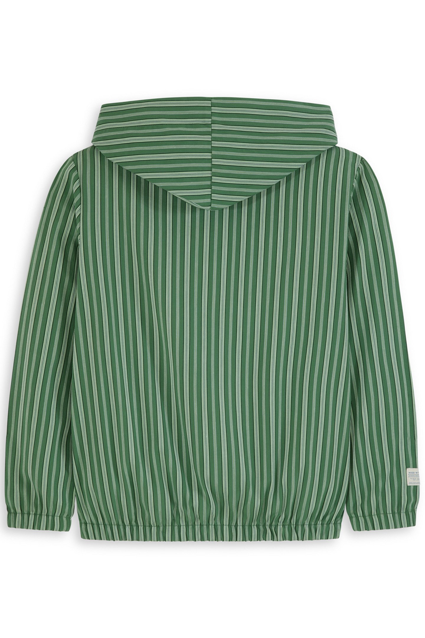 BOYS NOVELTY YD ZIP FRONT JACKET MEDIUM GREEN 2