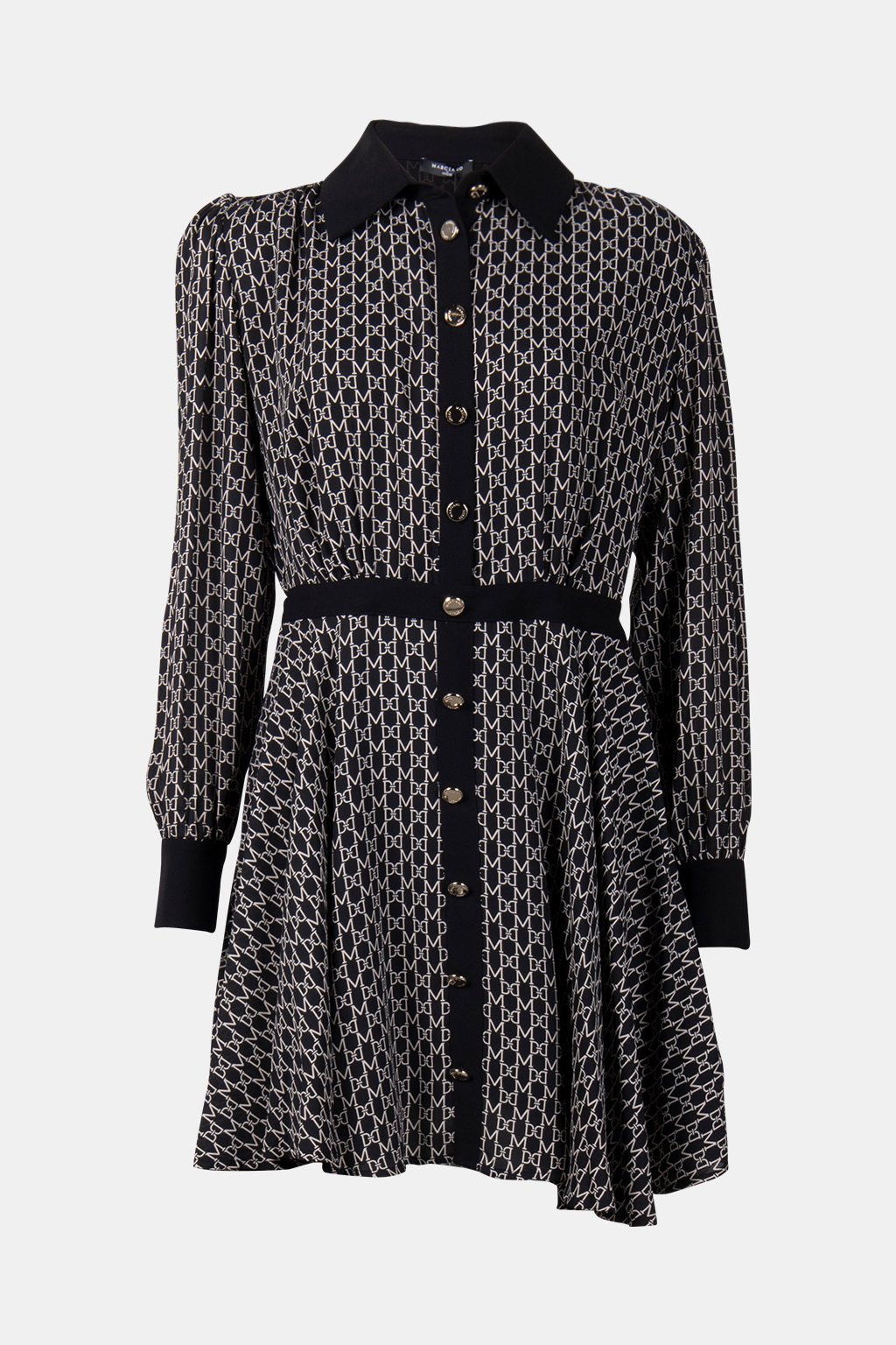 EDITH CHEMISIER DRES NEW MONOGRAM BLACK B 3