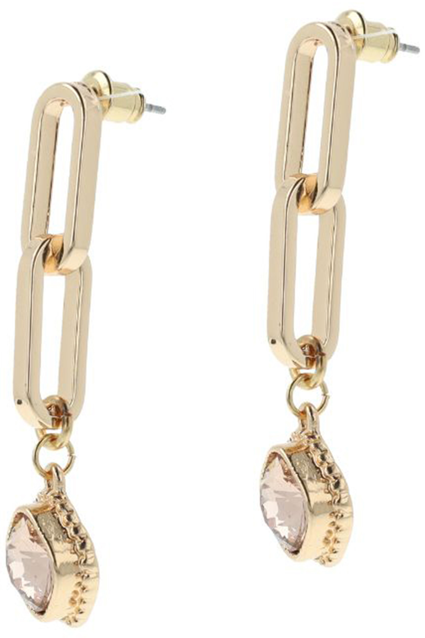 SHACKLE EARRINGS LIGHT AMETHYST 3