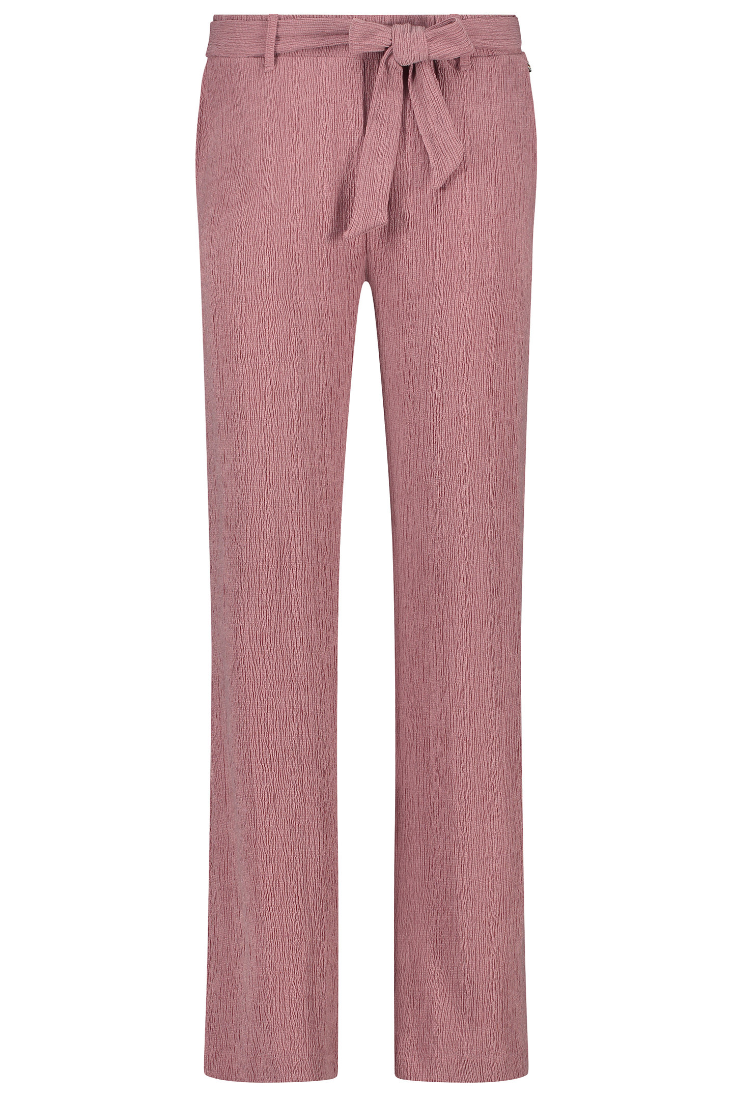 TROUSERS CRINKLE SWEAT LIGHT GUAVA 1
