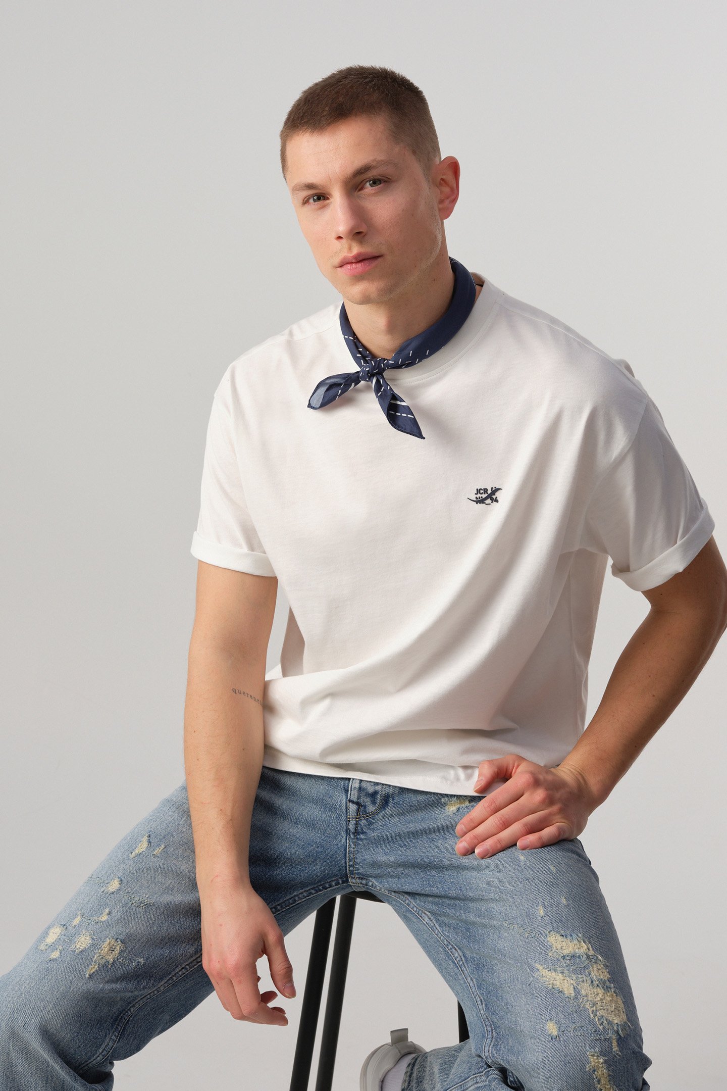 TOM T-SHIRT KM COCONUT MILK by J.C. Rags