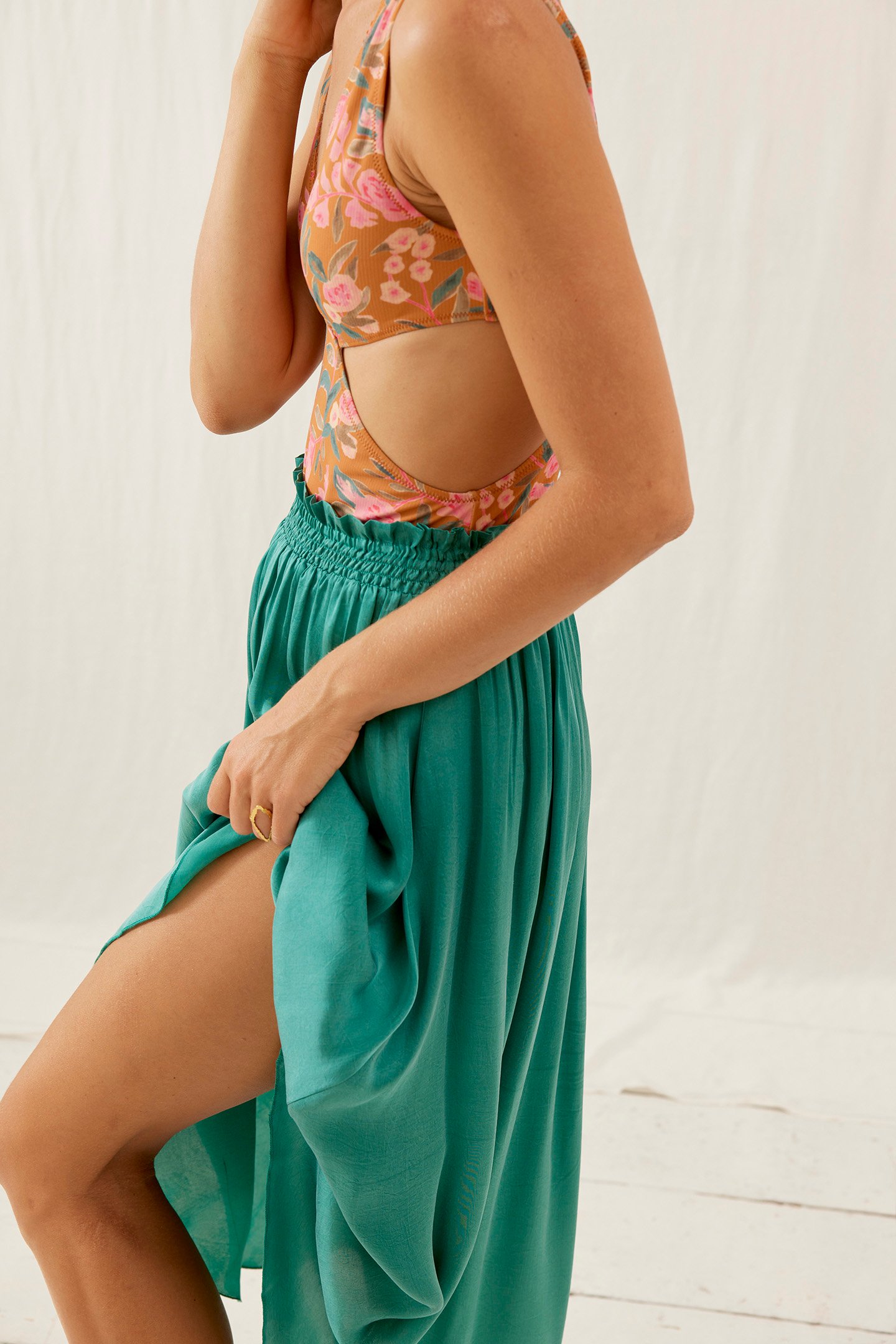 BATHING SUIT NAVAGIO CINNAMON POPPY BLOOM 6