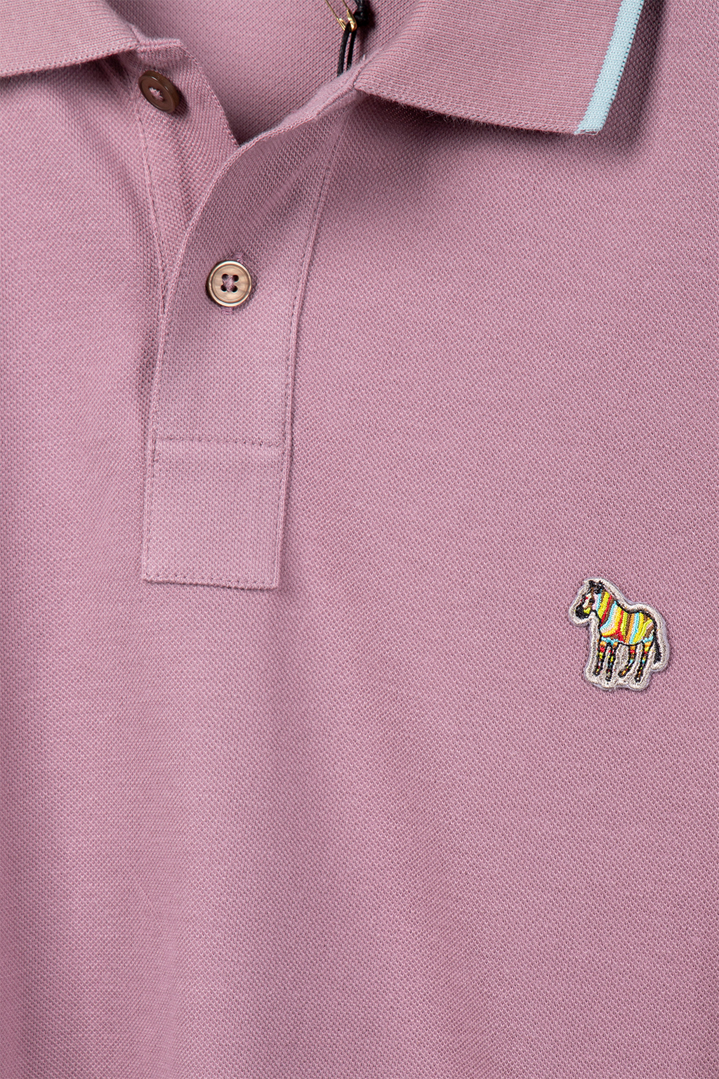 REG POLO SS ZEB BADGE MAUVE 4