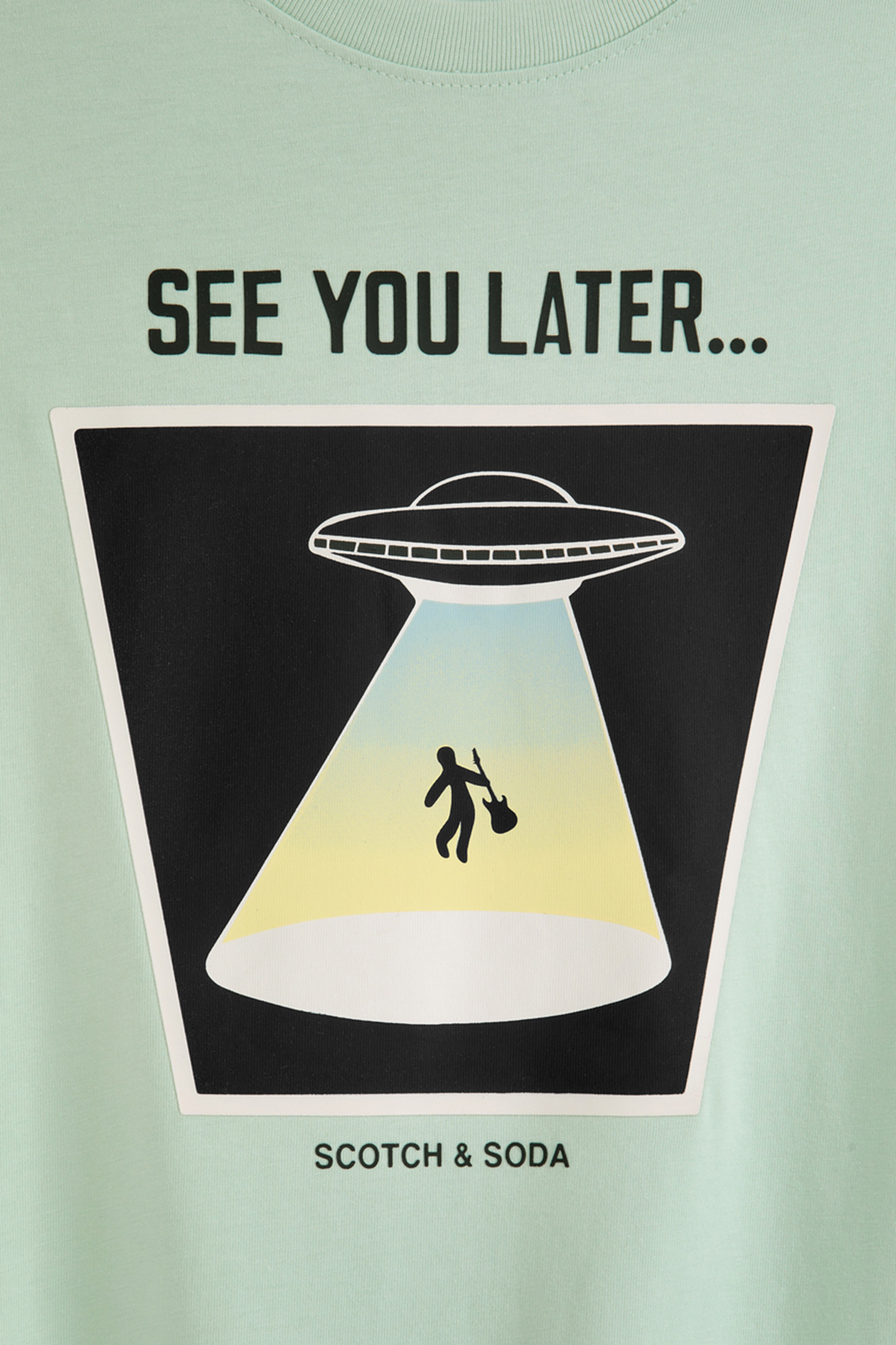 BOYS GRAPHIC T-SHIRT LIGHT PASTEL GREEN 3