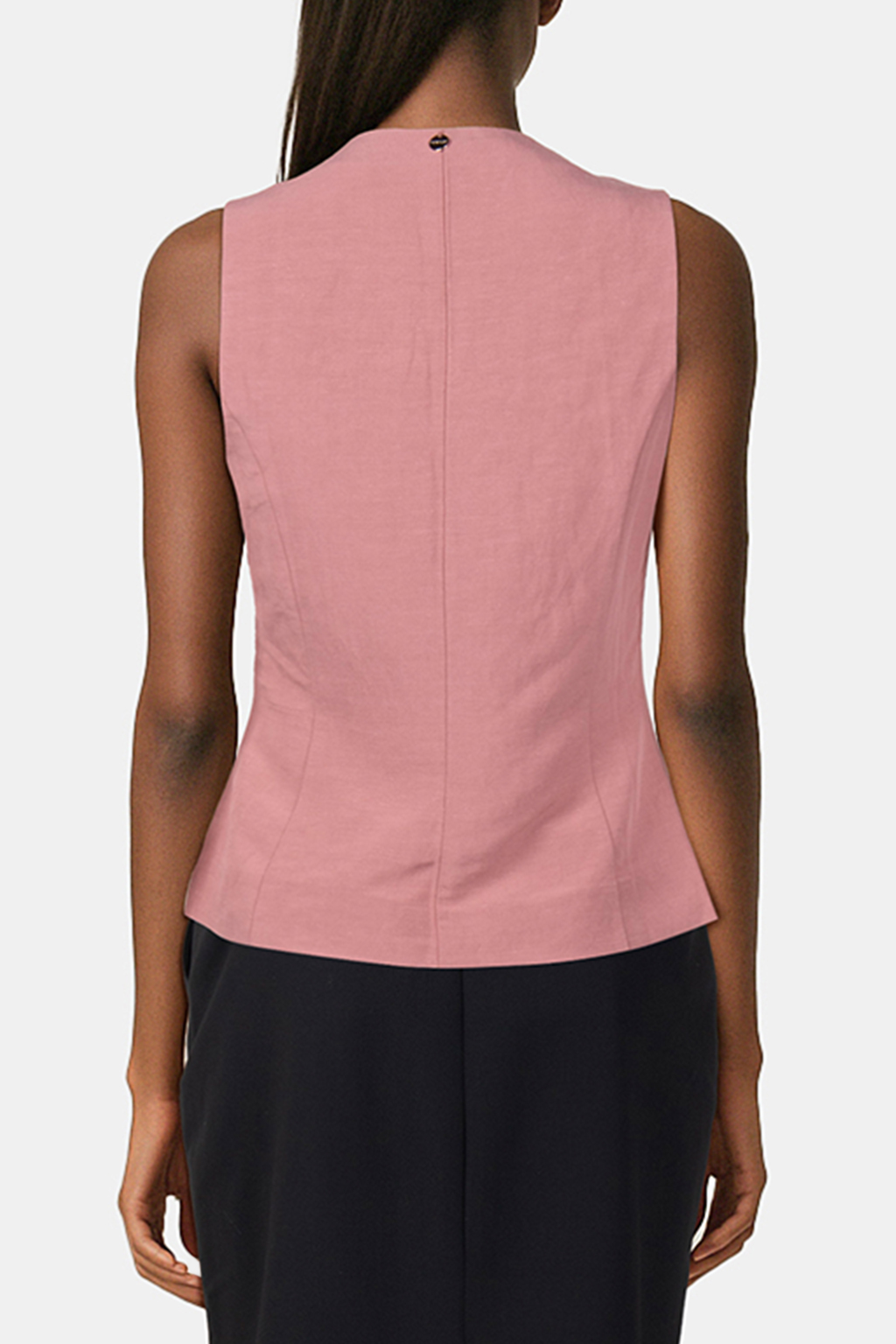 LINEN VEST WOODROSE 2