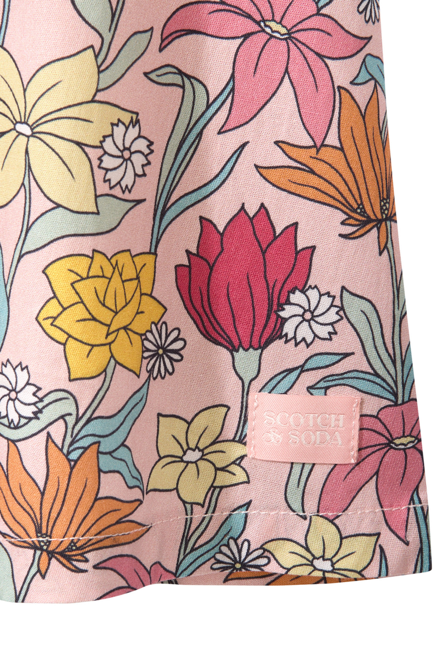 BIG GIRLS S&S 2 PC DRESS & ACCESSORY SET LT PASTEL PINK 5