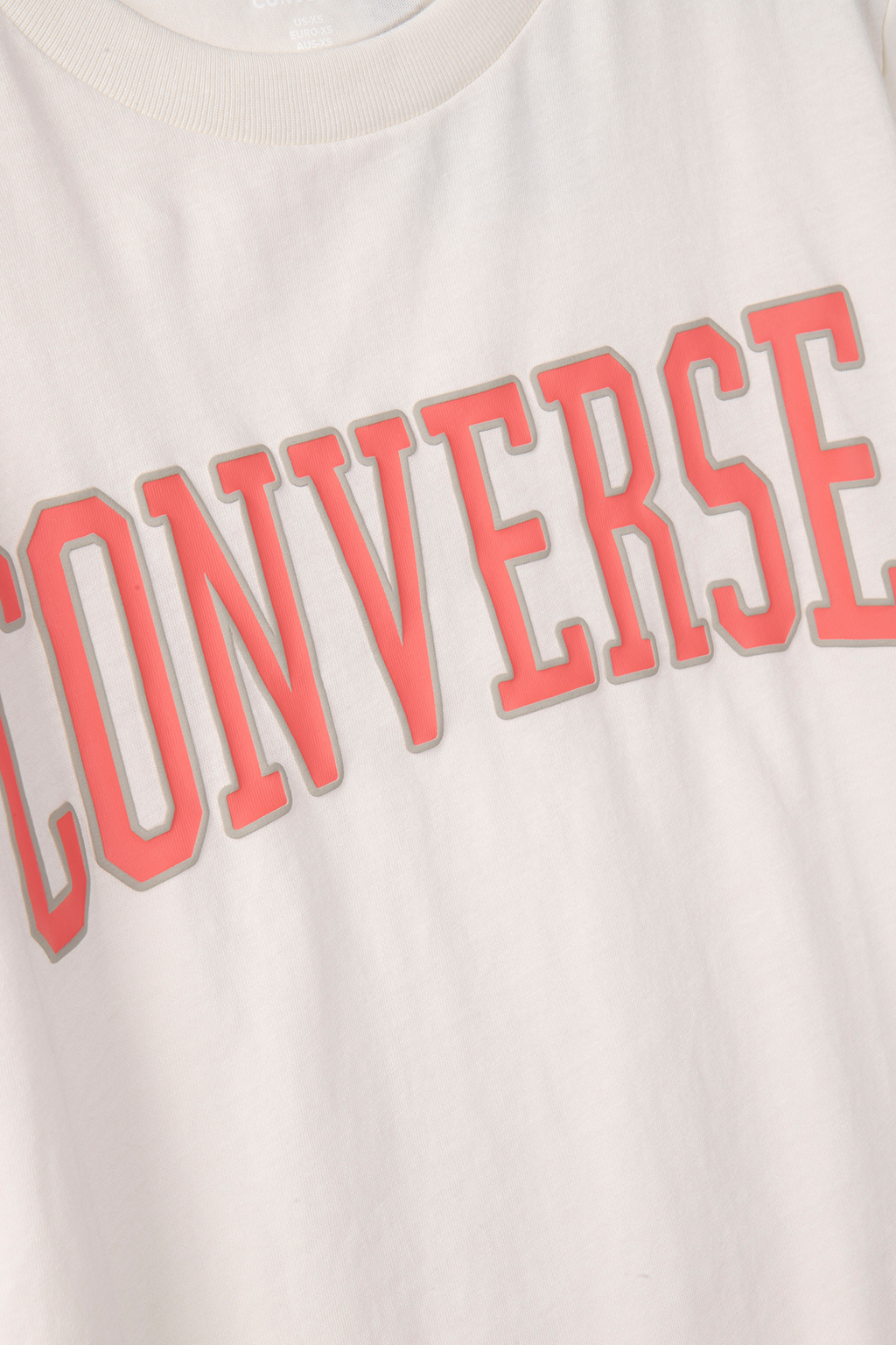 CONVERSE REGULAR TEE CONVERSE EGRET 4