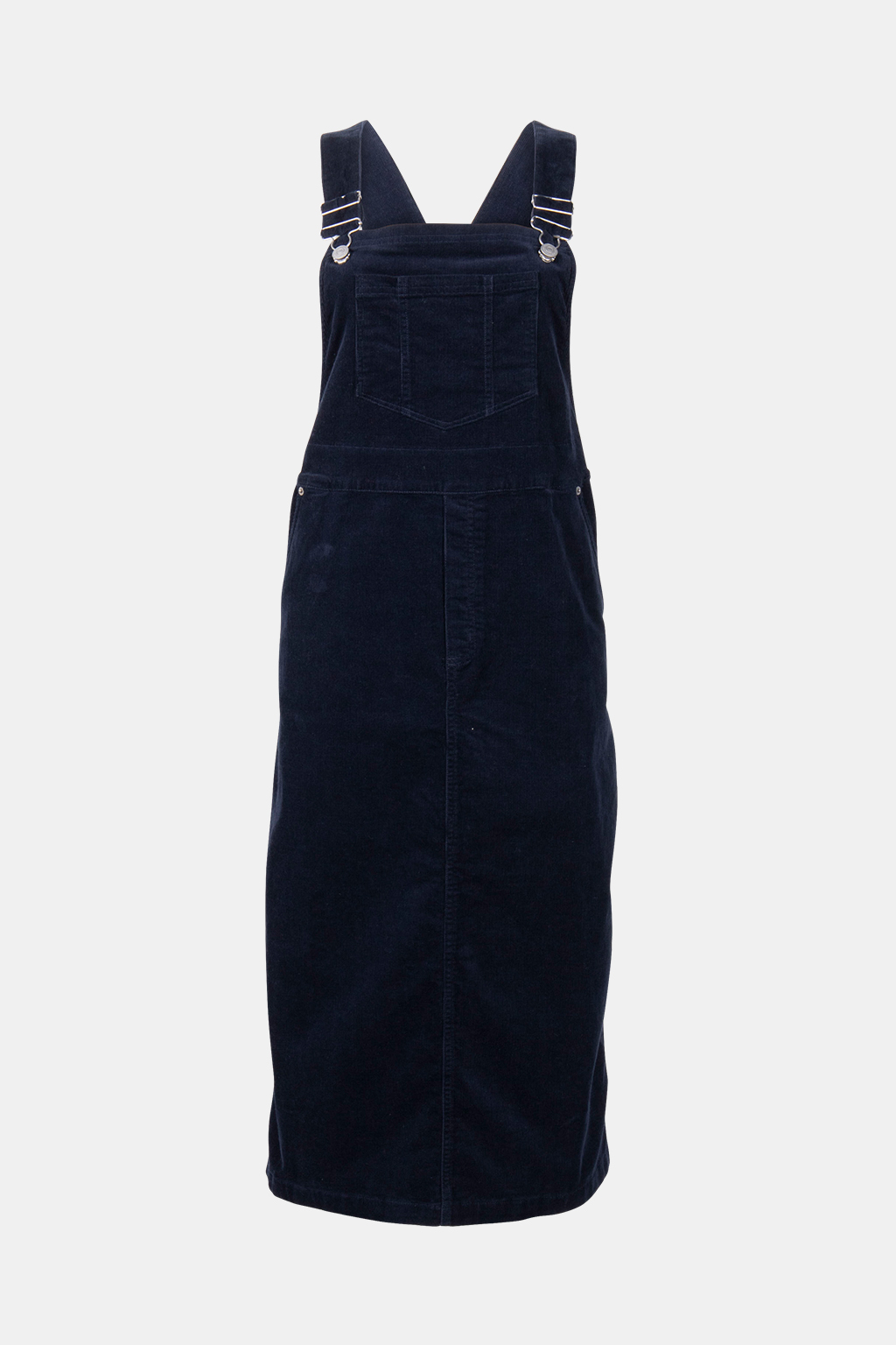 EMMIE ORGANIC CORD MIDI PINNY DARK NAVY 3