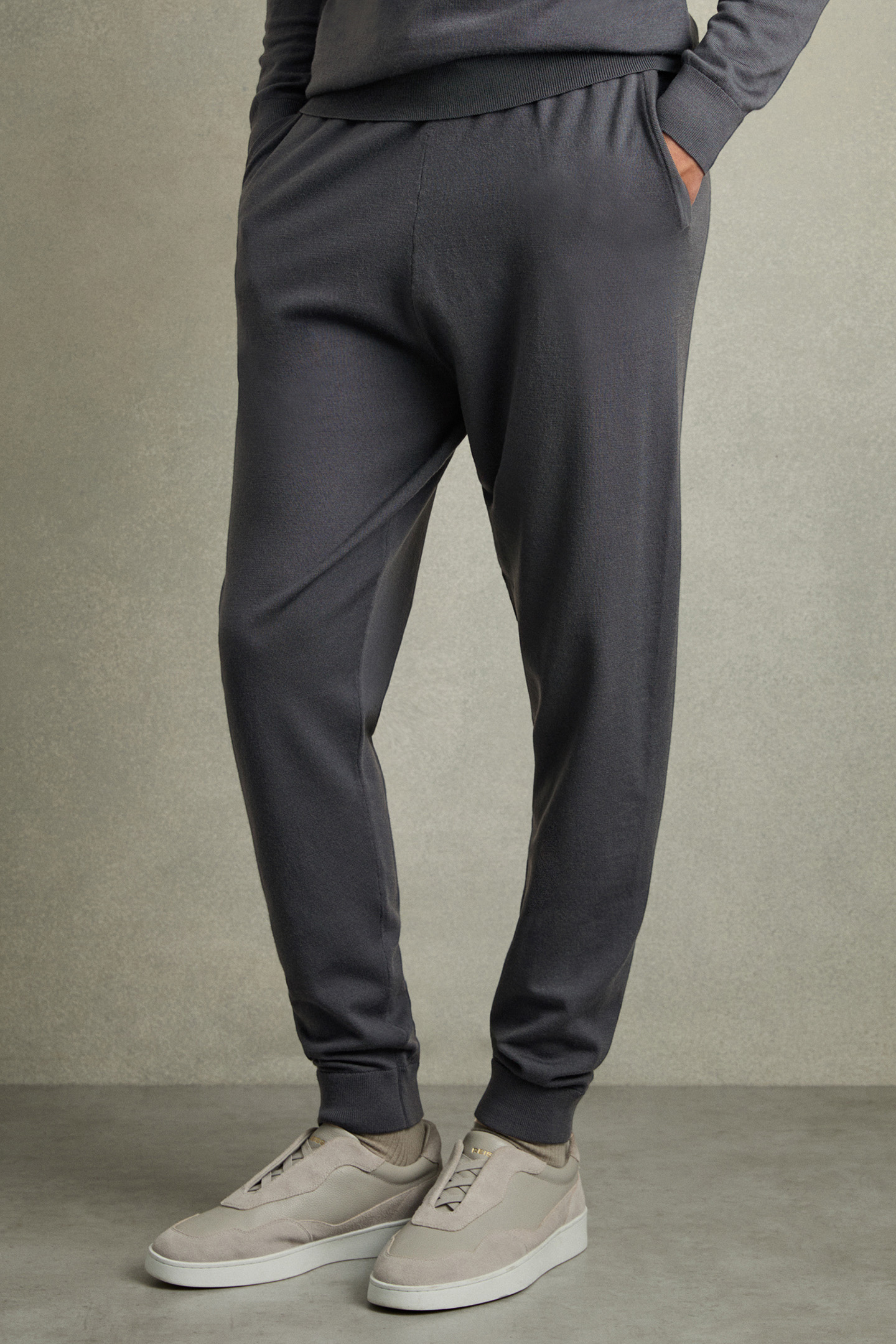 BILLINGS MERINO WOOL JOGGER BLACKENED BLUE 1