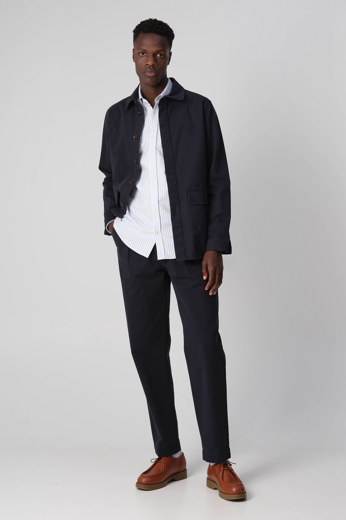RYLAND OVERSHIRT SKY CAPTAIN by J.C. Rags