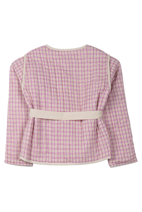 JACKET TELIANI FUCHSIA TARTAN JOY 2