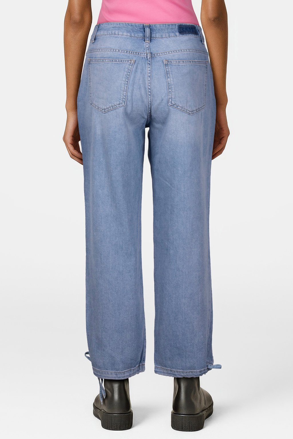 SLOUCHY LIGHT BLUE DENIM ORGANIC RECYCLED DENIM BLUE 2