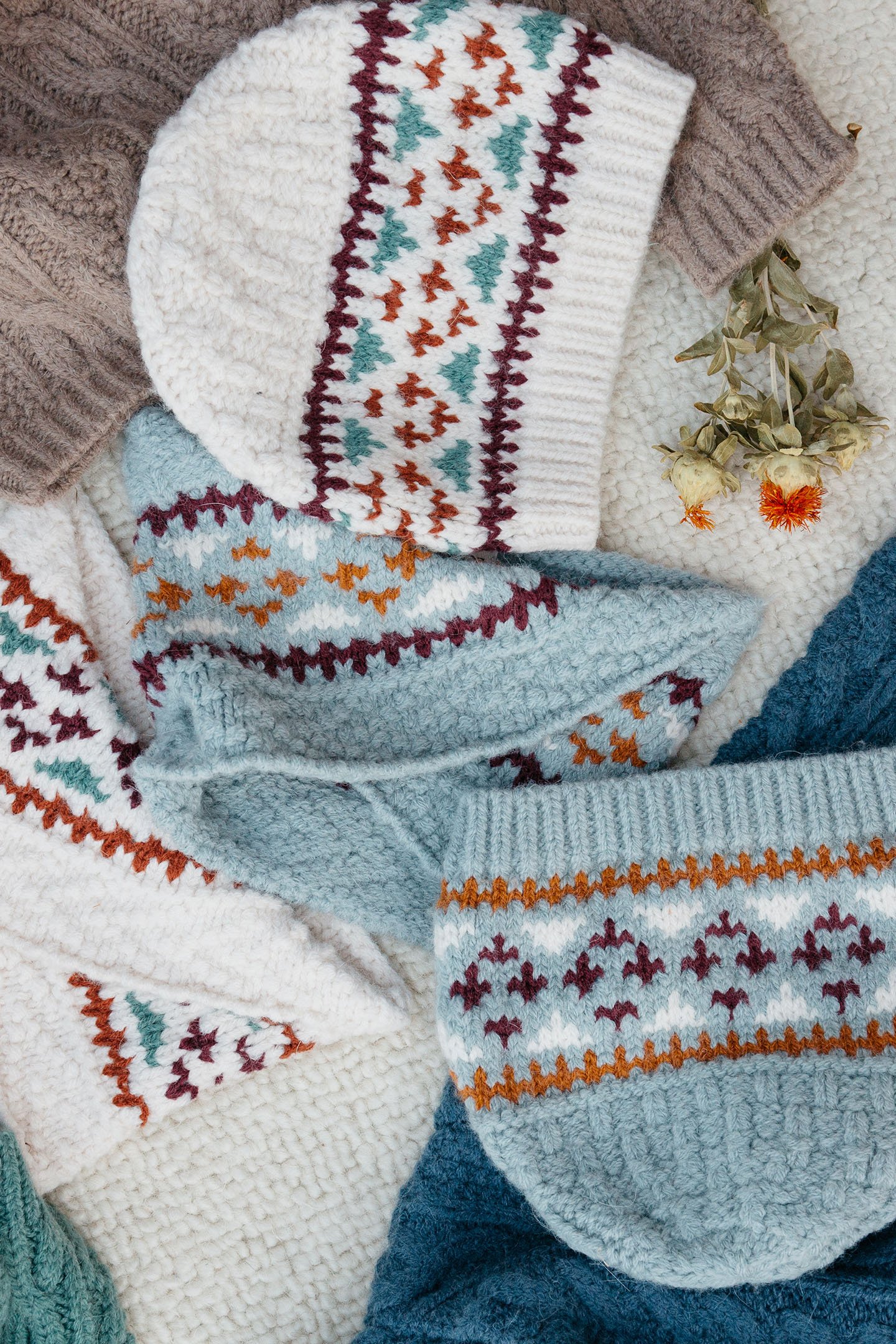 BEANIE MICHEL CREAM 2