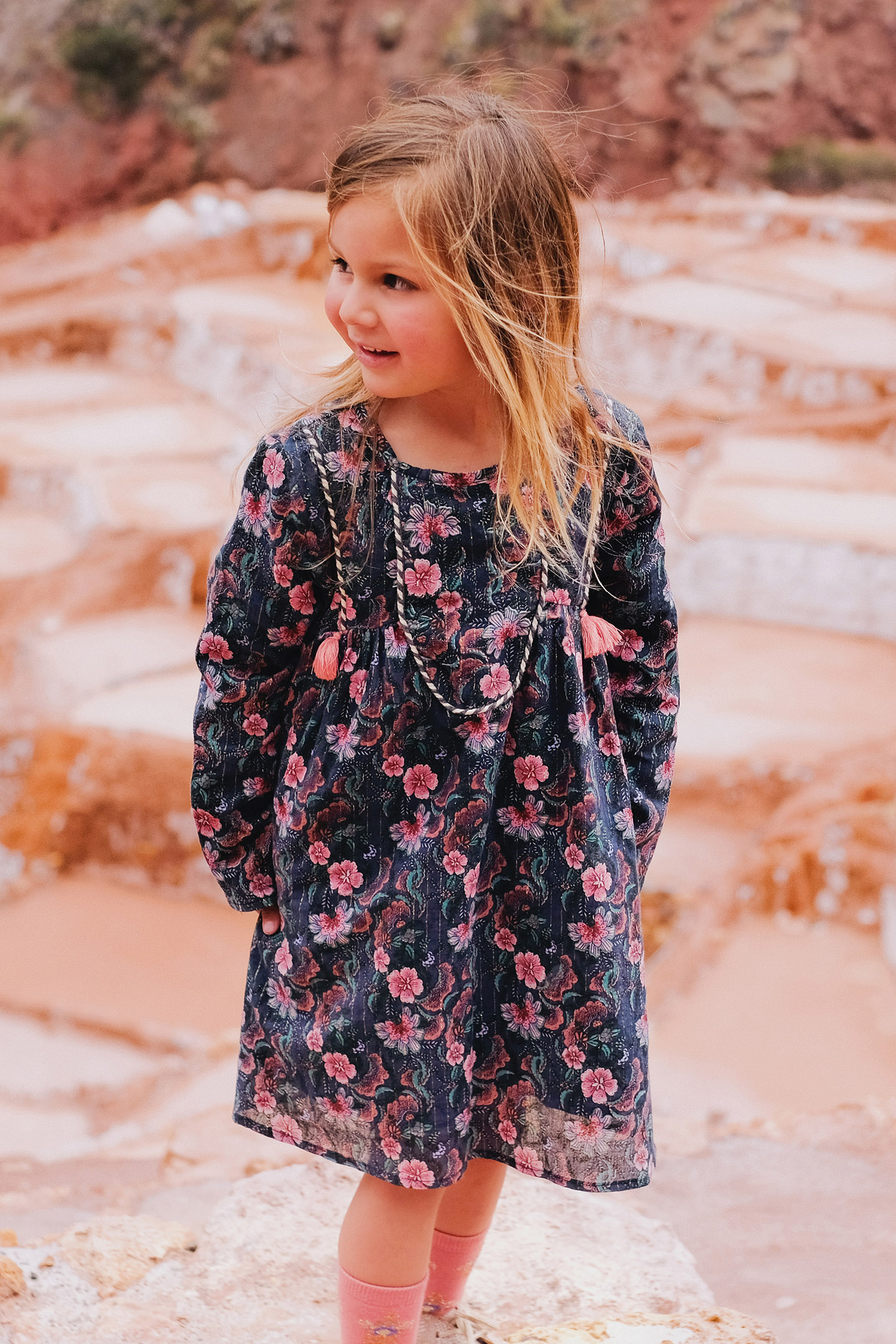 DRESS ROULOTTA STORM FLOWERS by Louise Misha