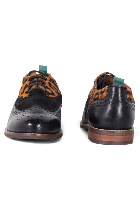 THISTLE LACE UP BROGUE DISP BLACK MULTI 2