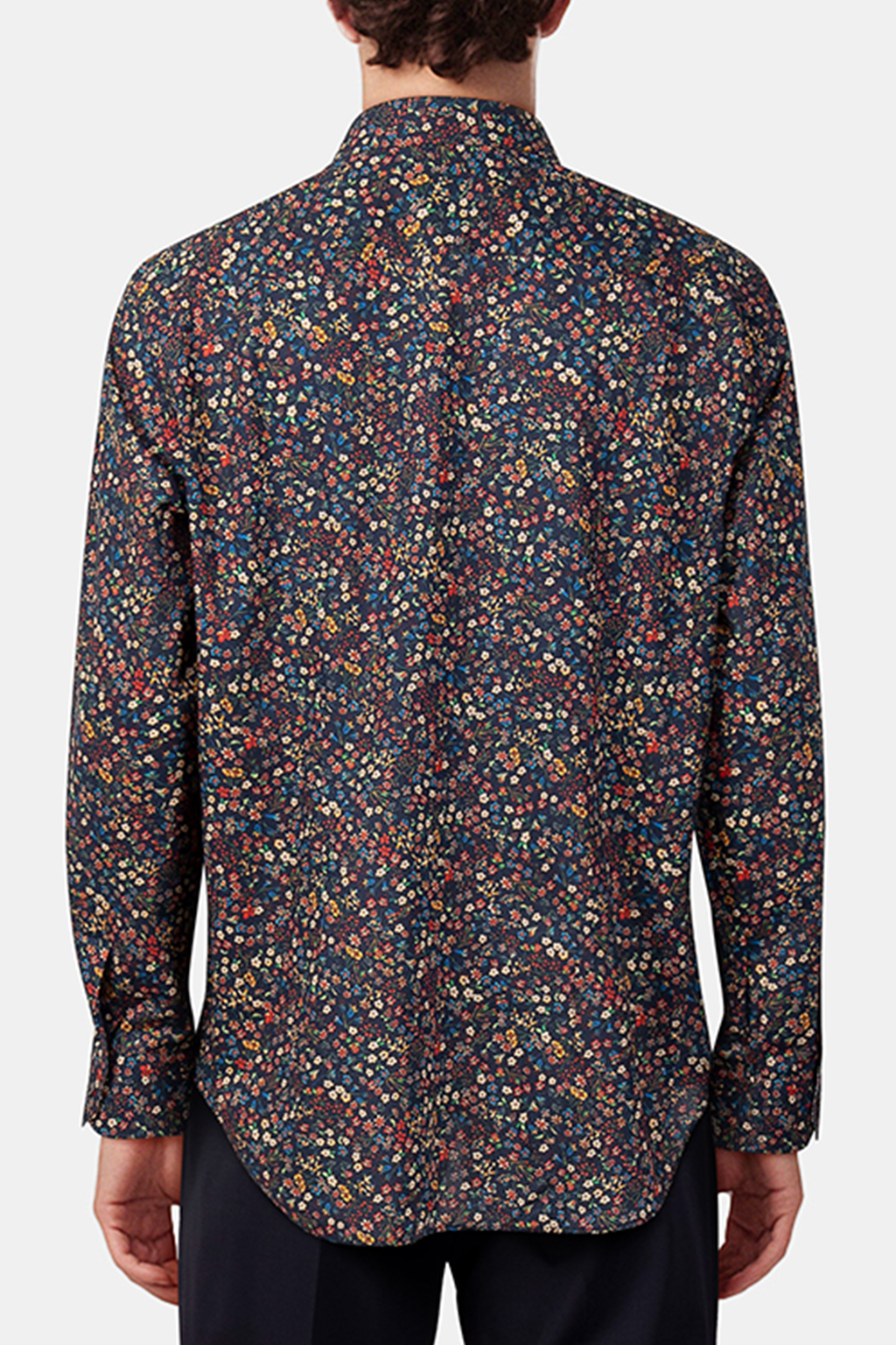 S/C TAILORED FIT SHIRT VERY DARK NAVY 2