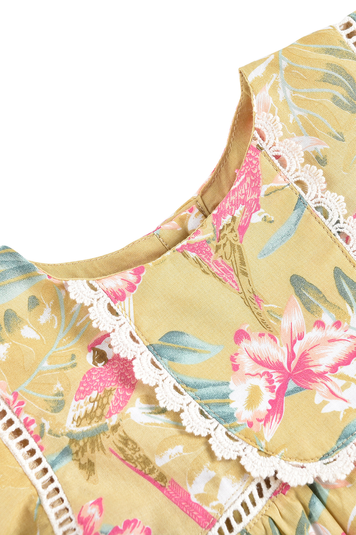 DRESS CHRISTINA SOFT HONEY PARROTS 5