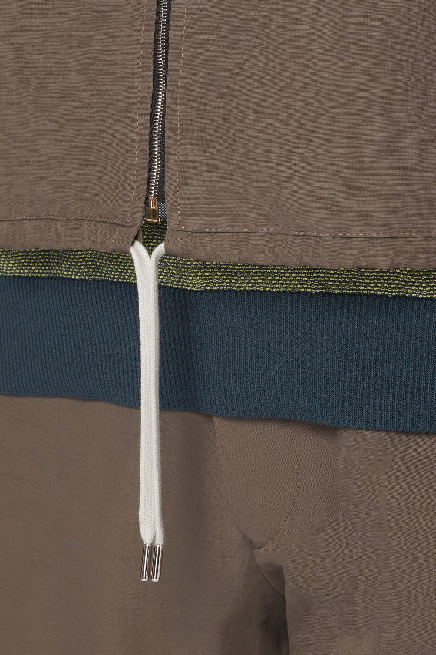 MENS ZIP FRONT JACKET DARK TAUPE 9