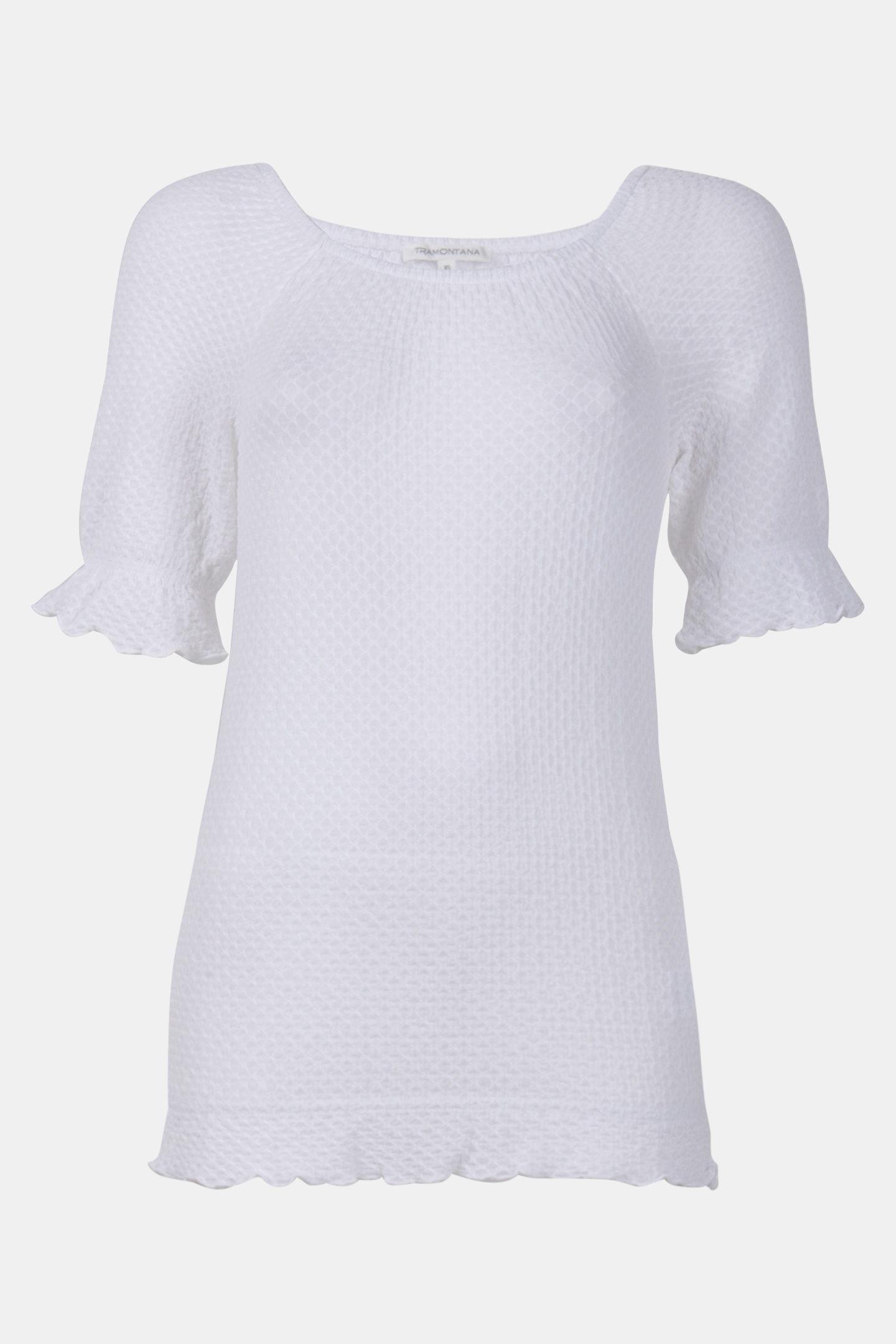 TOP CRINKLE STRETCH WHITE 3