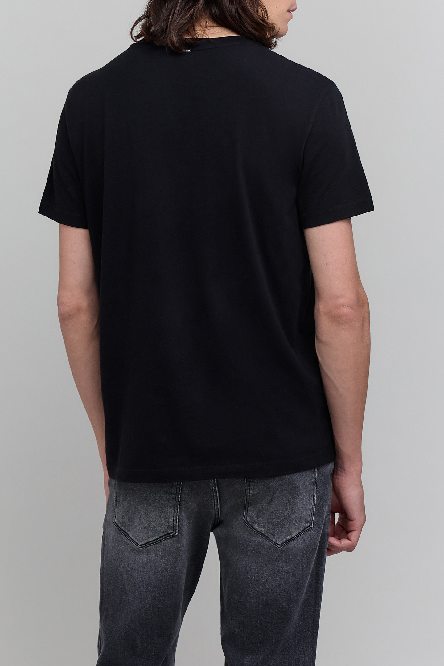 BLACK MAXI FLOWER T-SHIRT 2