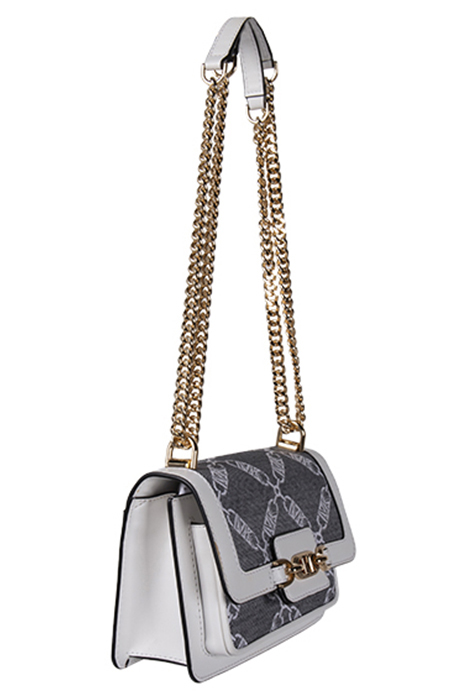EXTRA SMALL CROSS BODY BAG IN BLACK AND WHITE 5