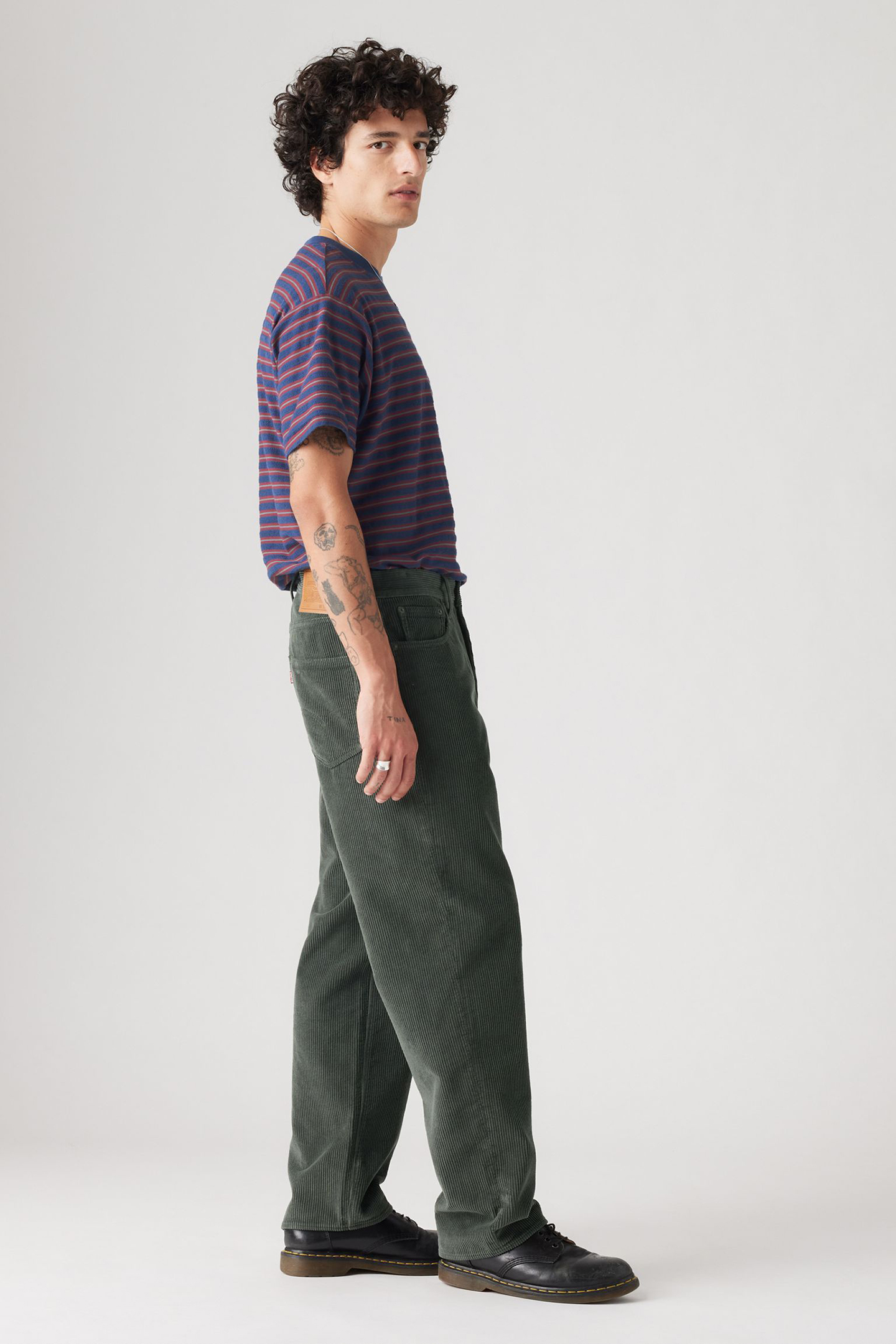 568 LOOSE STRAIGHT PIRATE BLACK CORD GD 5