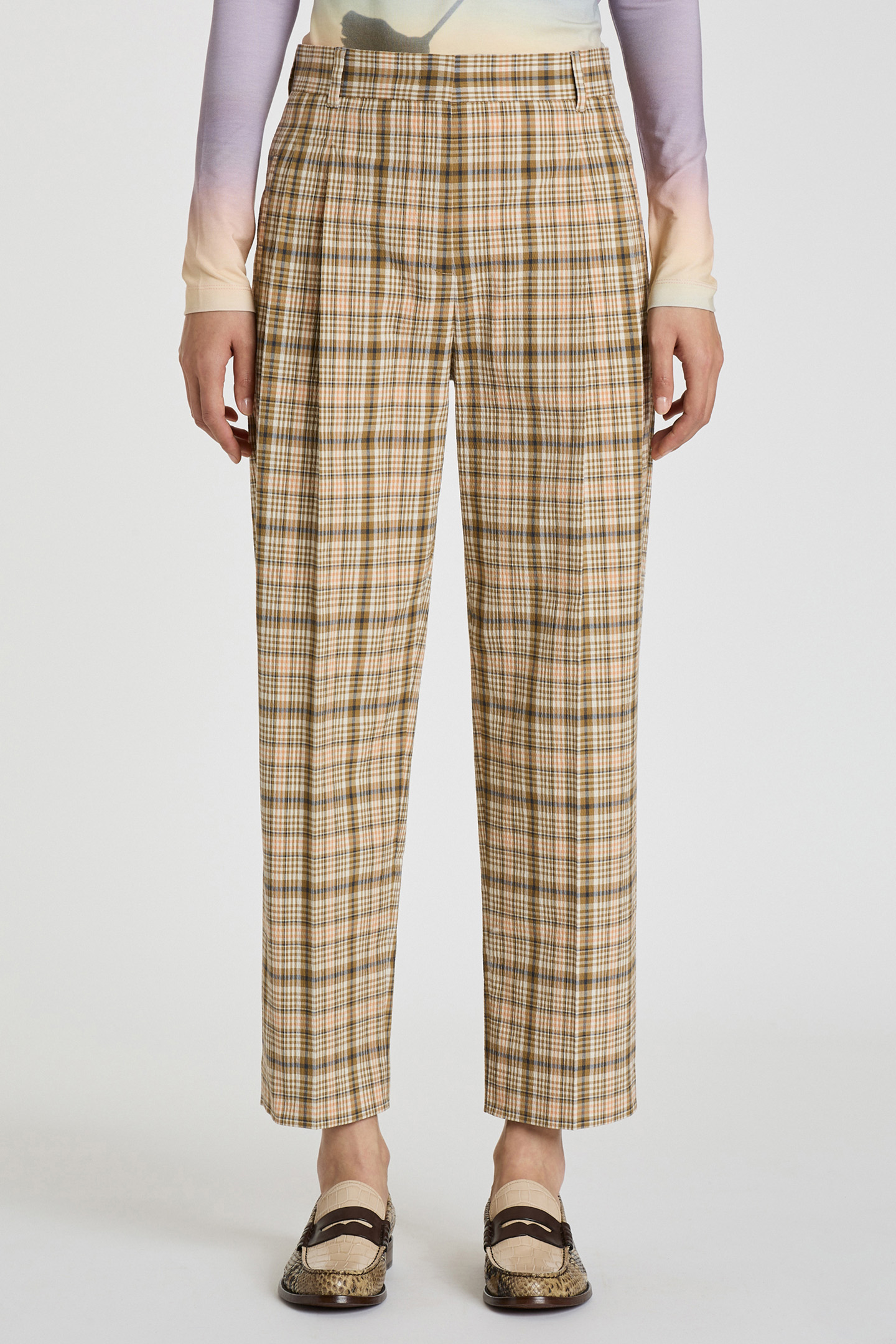 WOMENS TROUSERS OFF WHITE 1