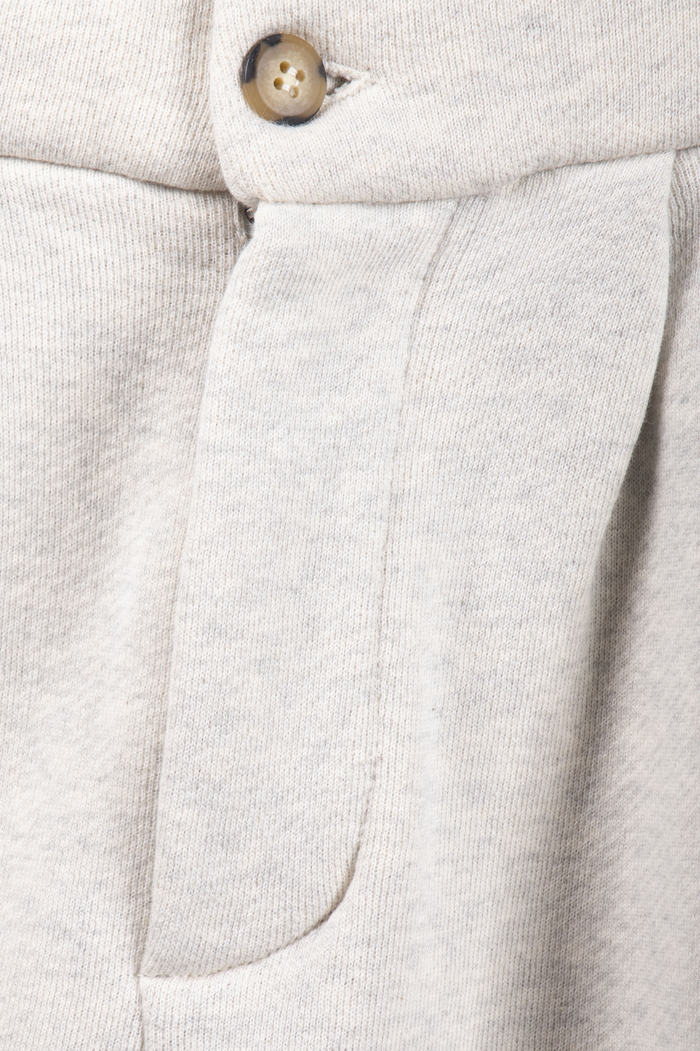 RIO FLEECE SHORTS SOFT WHITE MELEE 4