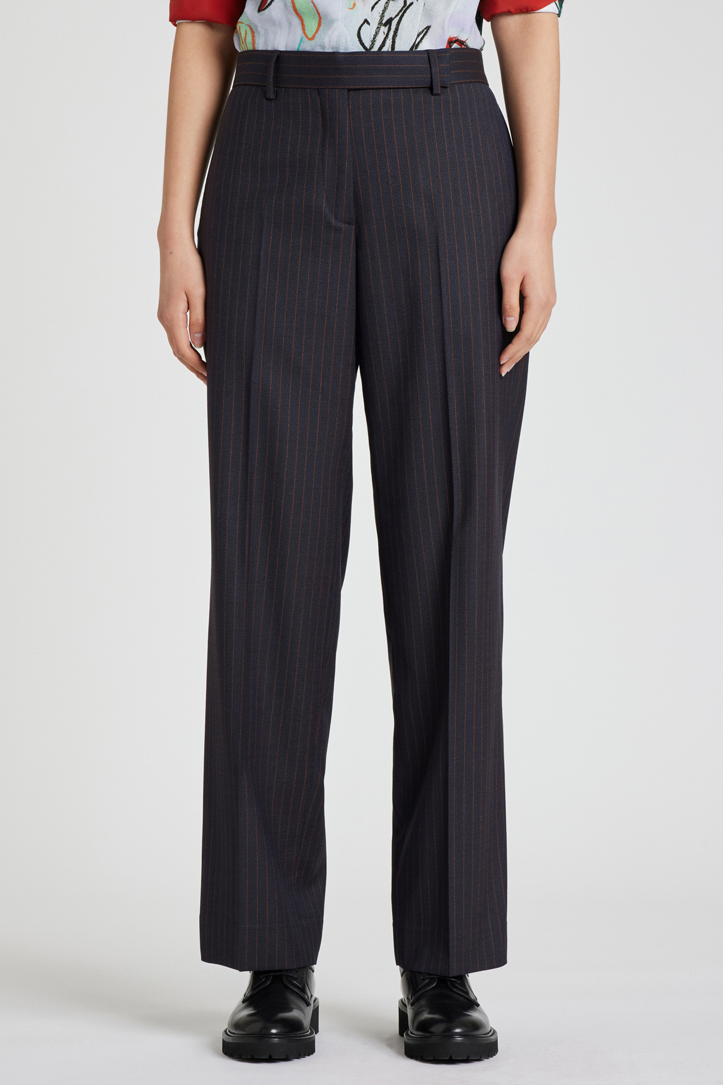 WOMENS TROUSERS VERY DARK NAVY 1